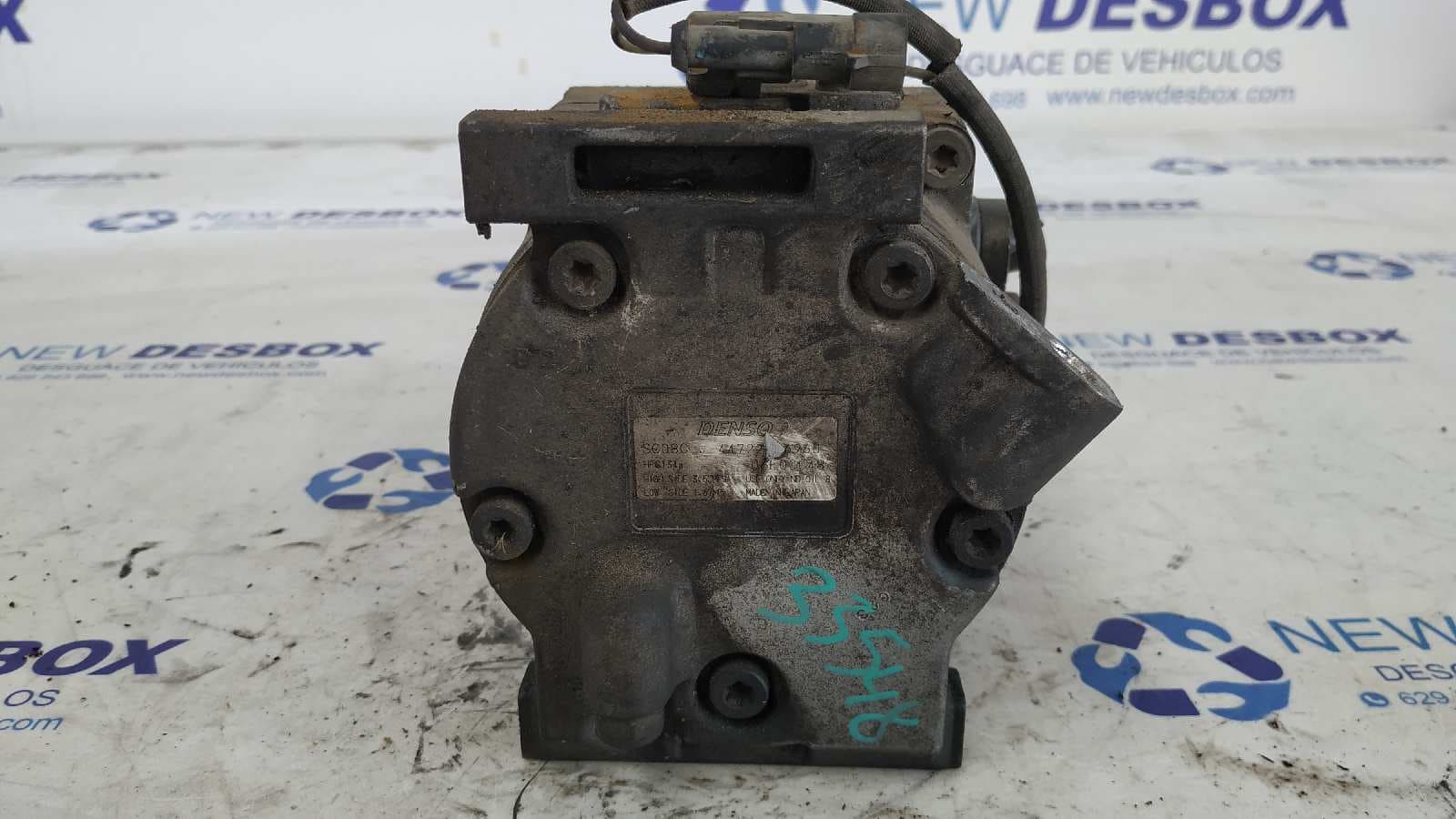 Recambio de COMPRESOR AIRE ACONDICIONADO para RENAULT MASCOTT S9W referencia OEM IAM    - BLANCO 6
