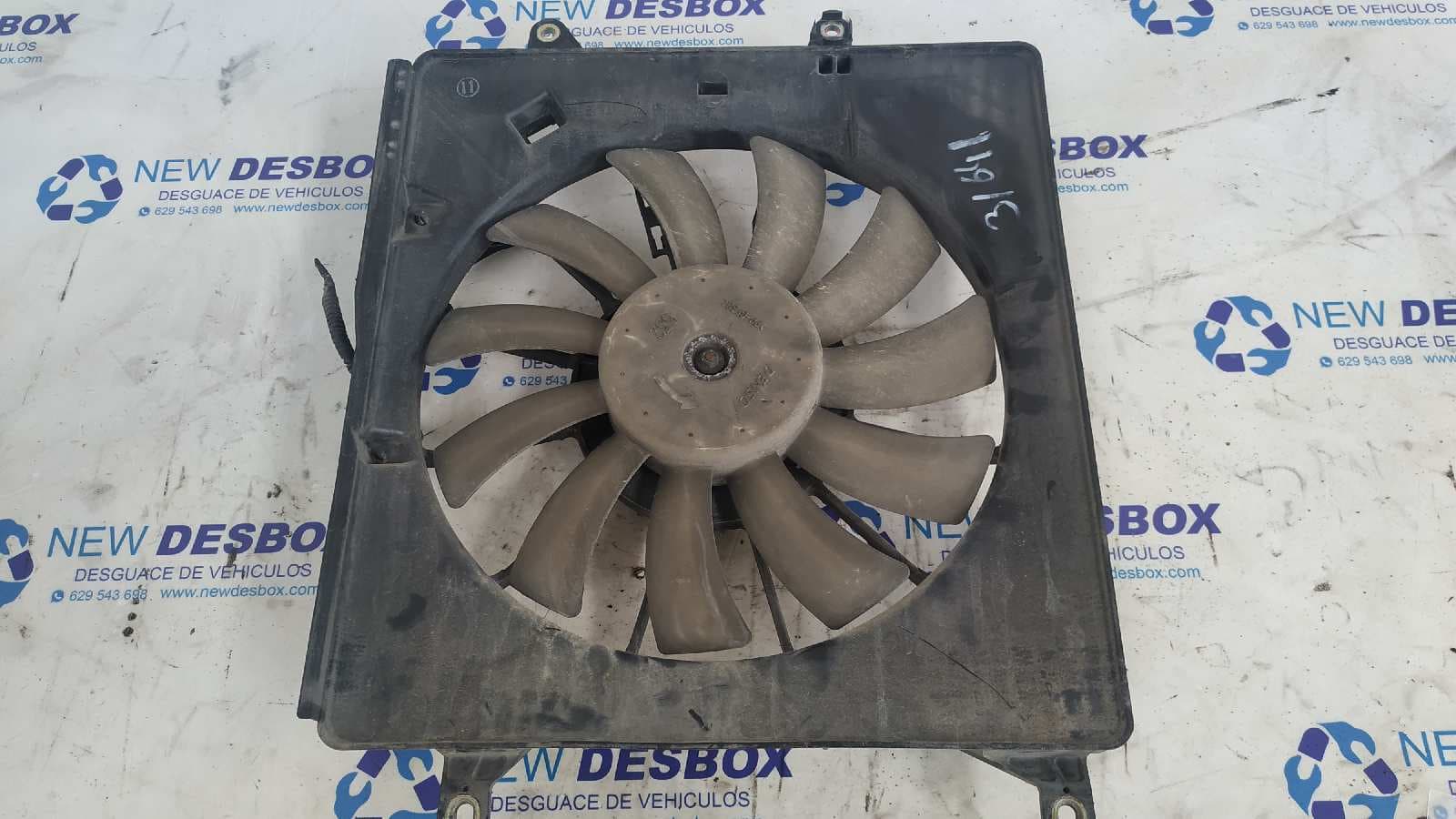 Recambio de ELECTROVENTILADOR para HONDA ACCORD BERLINA (CL/CN) 2.2i CTDi Executive N22A1 referencia OEM IAM 1680004691   - AZUL 3