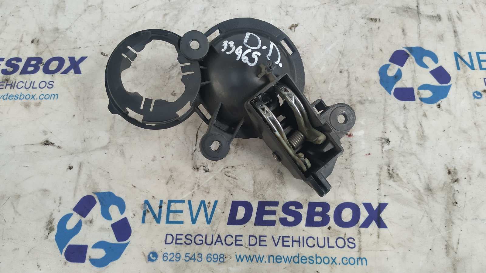 Recambio de MANETA INTERIOR DELANTERA DERECHA para BMW MINI (R50,R53) Cooper S W10B16A referencia OEM IAM 1502074   - ROJO 3