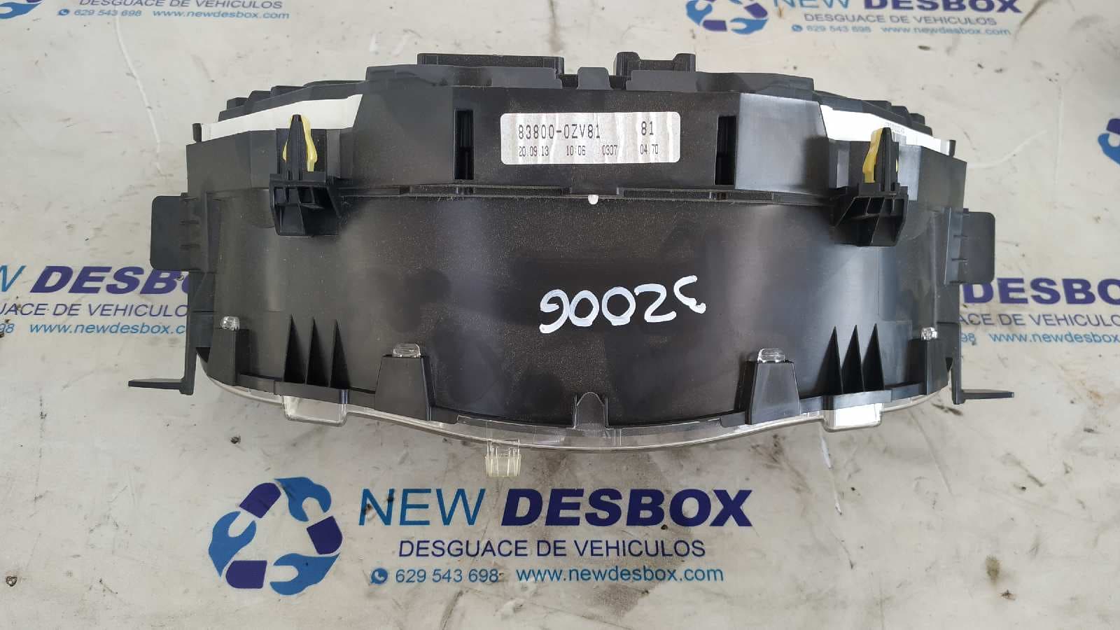 Recambio de CUADRO INSTRUMENTOS para TOYOTA AURIS 1NDTV referencia OEM IAM 838000ZV81   - BLANCO 5