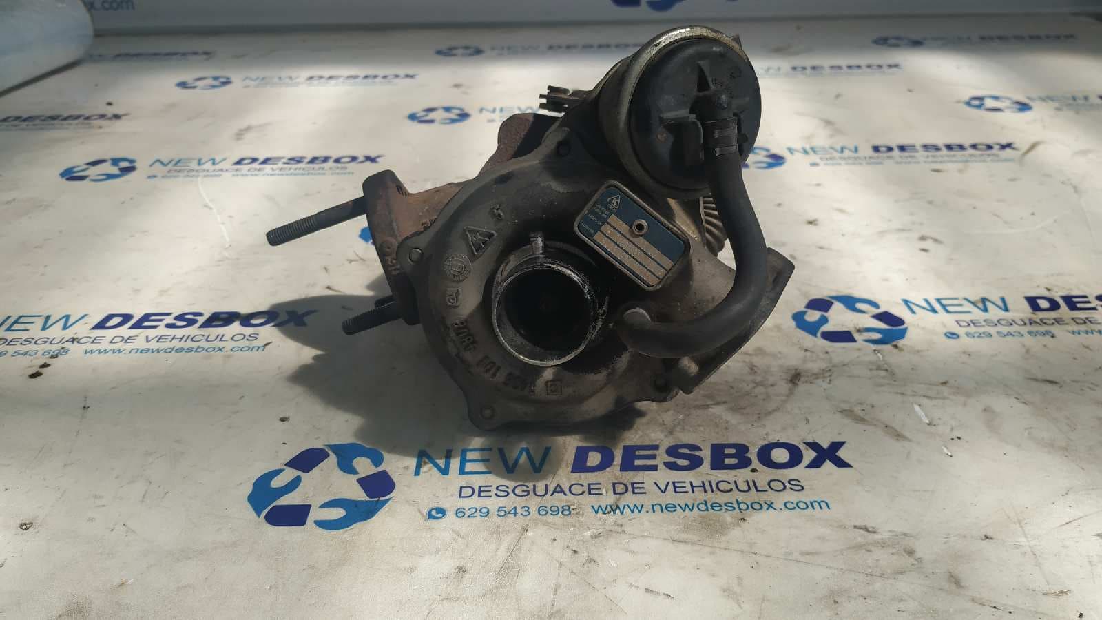 Recambio de TURBOCOMPRESOR para FIAT PANDA (169) 1.3 16V JTD Dynamic 188A8000 referencia OEM IAM 73501343   - BLANCO