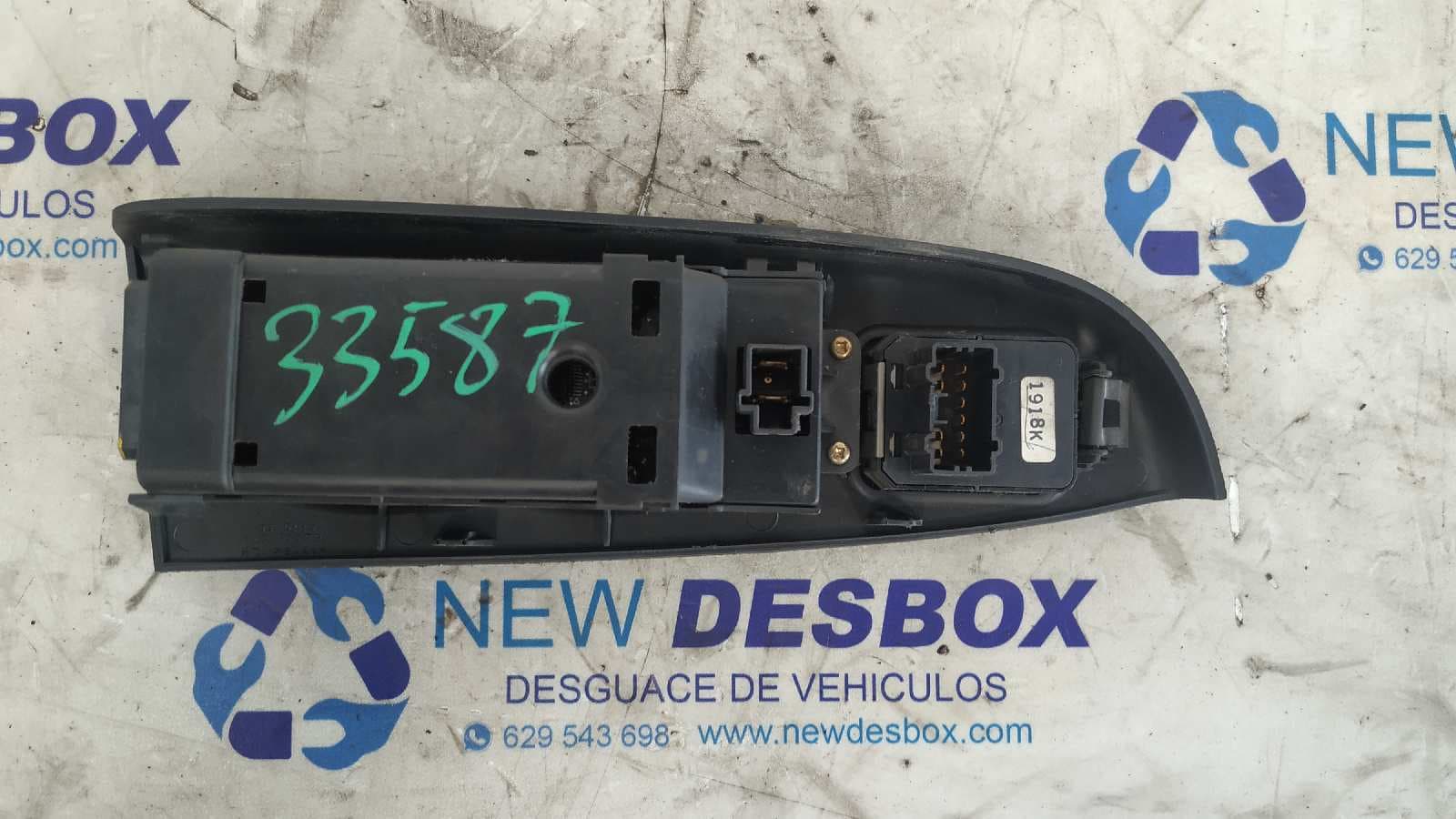 Recambio de MANDO ELEVALUNAS DELANTERO IZQUIERDO para HONDA ACCORD BERLINA (CC/CE) 1.8 Edition 20 F2072      referencia OEM IAM 8714Y   - BLANCO 3