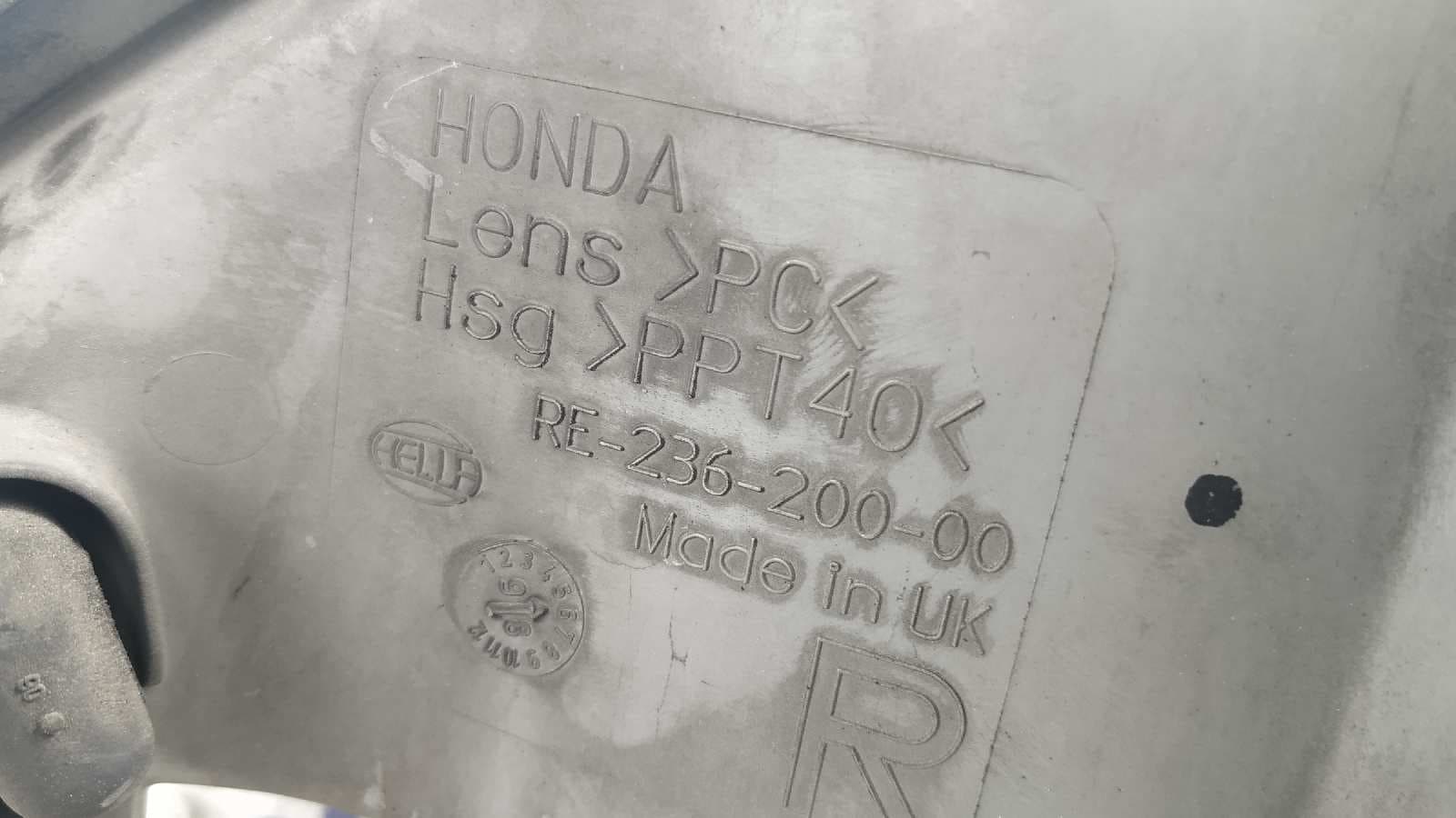 Recambio de FARO DERECHO para HONDA ACCORD BERLINA (CC/CE) 1.8 Edition 20 F2072      referencia OEM IAM 1EB23603602   - BLANCO 8