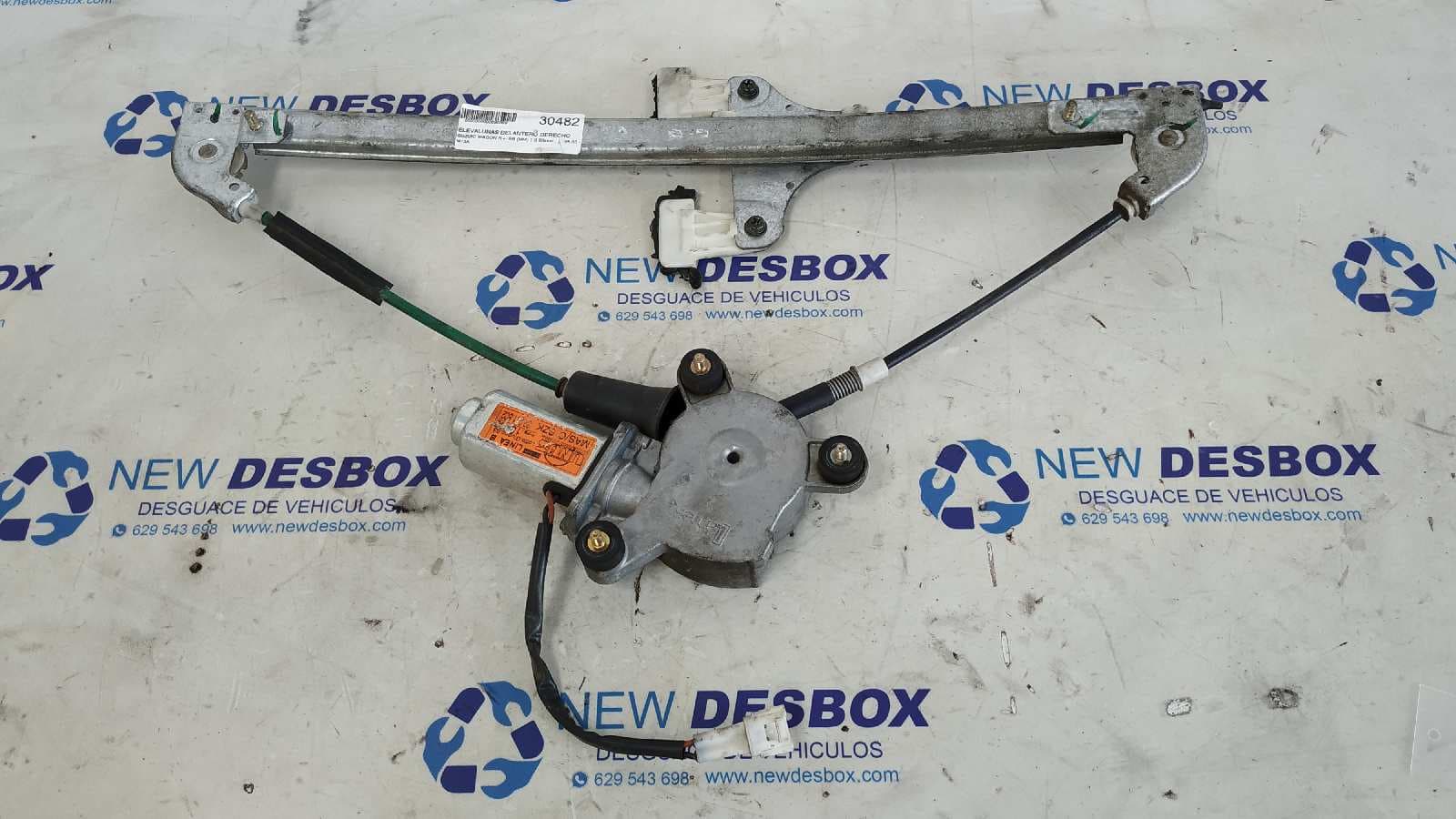 Recambio de ELEVALUNAS DELANTERO DERECHO para SUZUKI WAGON R+ RB (MM) 1.3 Básico M13A referencia OEM IAM 32251802   - PLATA