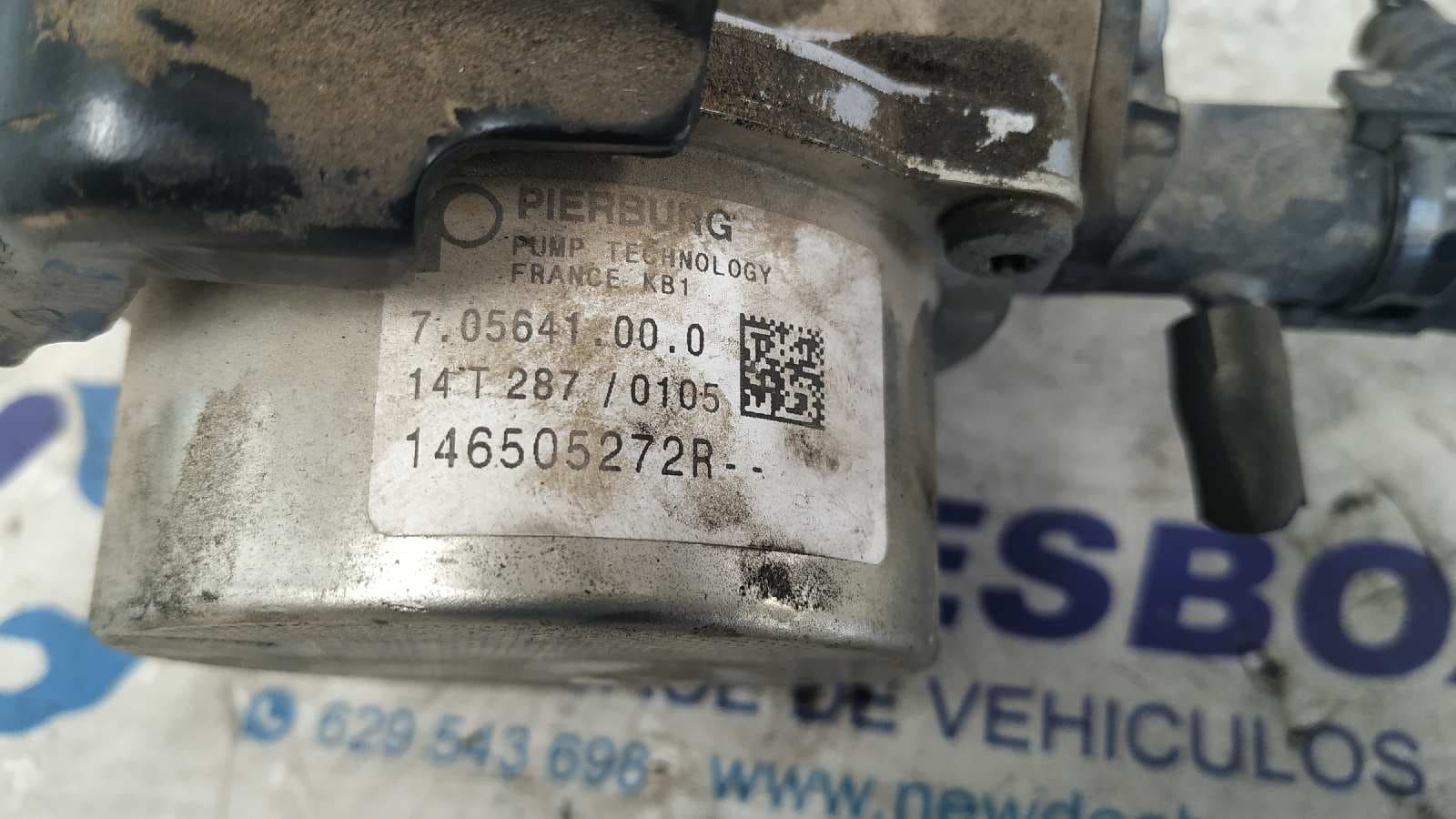Recambio de DEPRESOR FRENO / BOMBA VACIO para DACIA DOKKER Essential K9KC6 referencia OEM IAM 146505272R   - BLANCO 4