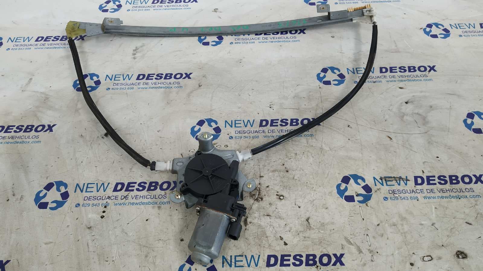 Recambio de ELEVALUNAS DELANTERO DERECHO para RENAULT MEGANE I SCENIC (JA0) 1.6e Alize K7M referencia OEM IAM 114144   - BLANCO 6