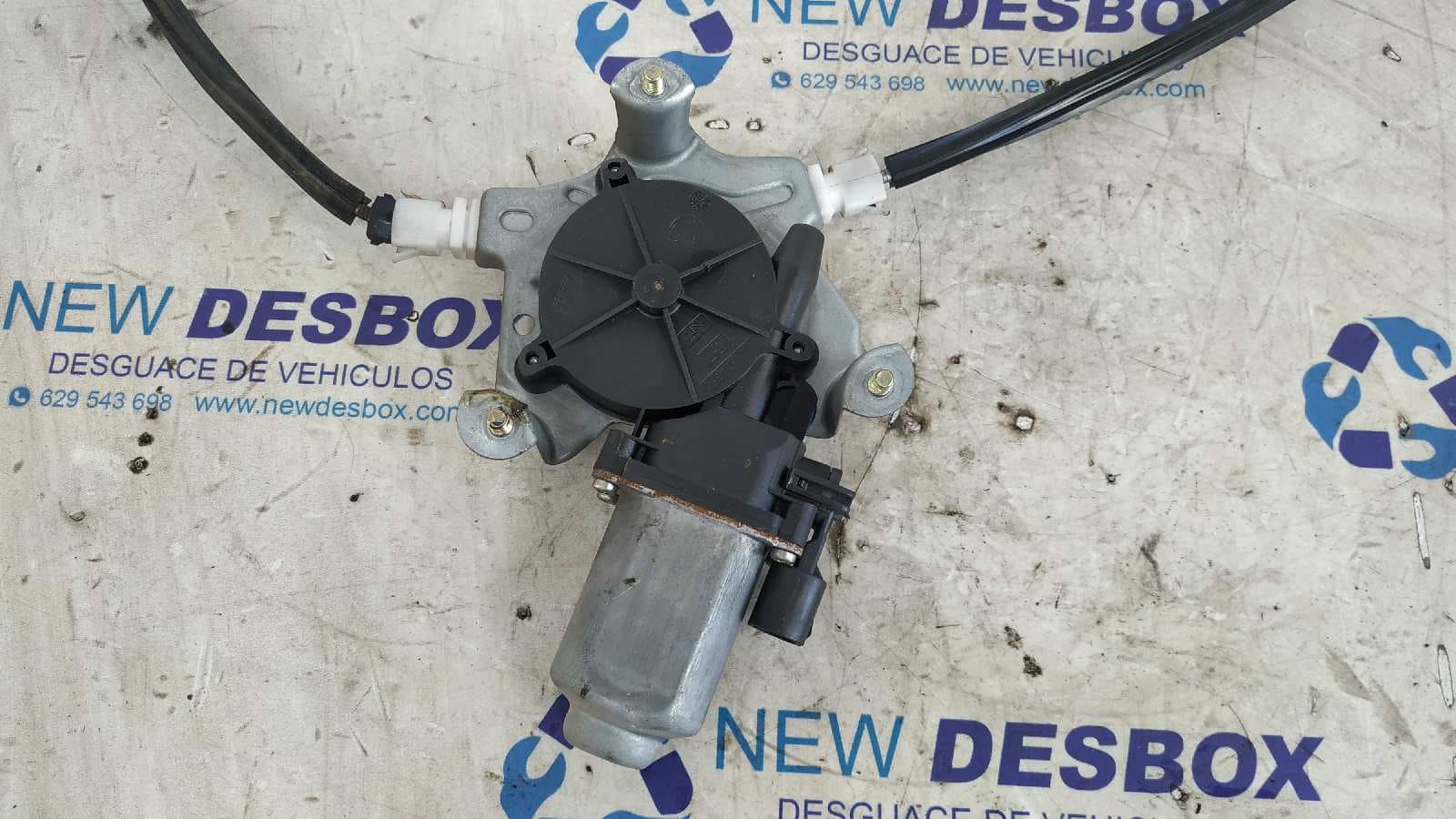 Recambio de ELEVALUNAS DELANTERO DERECHO para RENAULT MEGANE I SCENIC (JA0) 1.6e Alize K7M referencia OEM IAM 114144   - BLANCO 3