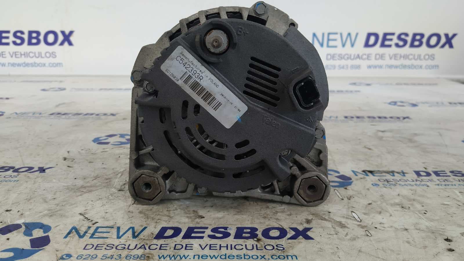 Recambio de ALTERNADOR para RENAULT MASTER COMBI DESDE '98 2.2 Diesel G9U720 referencia OEM IAM 575562125   - BLANCO 7