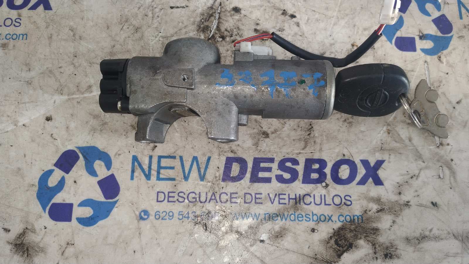 Recambio de CONMUTADOR DE ARRANQUE para NISSAN PRIMERA BERLINA (P12) 1.6 CAT QG16 referencia OEM IAM VALEO 8145   - AZUL