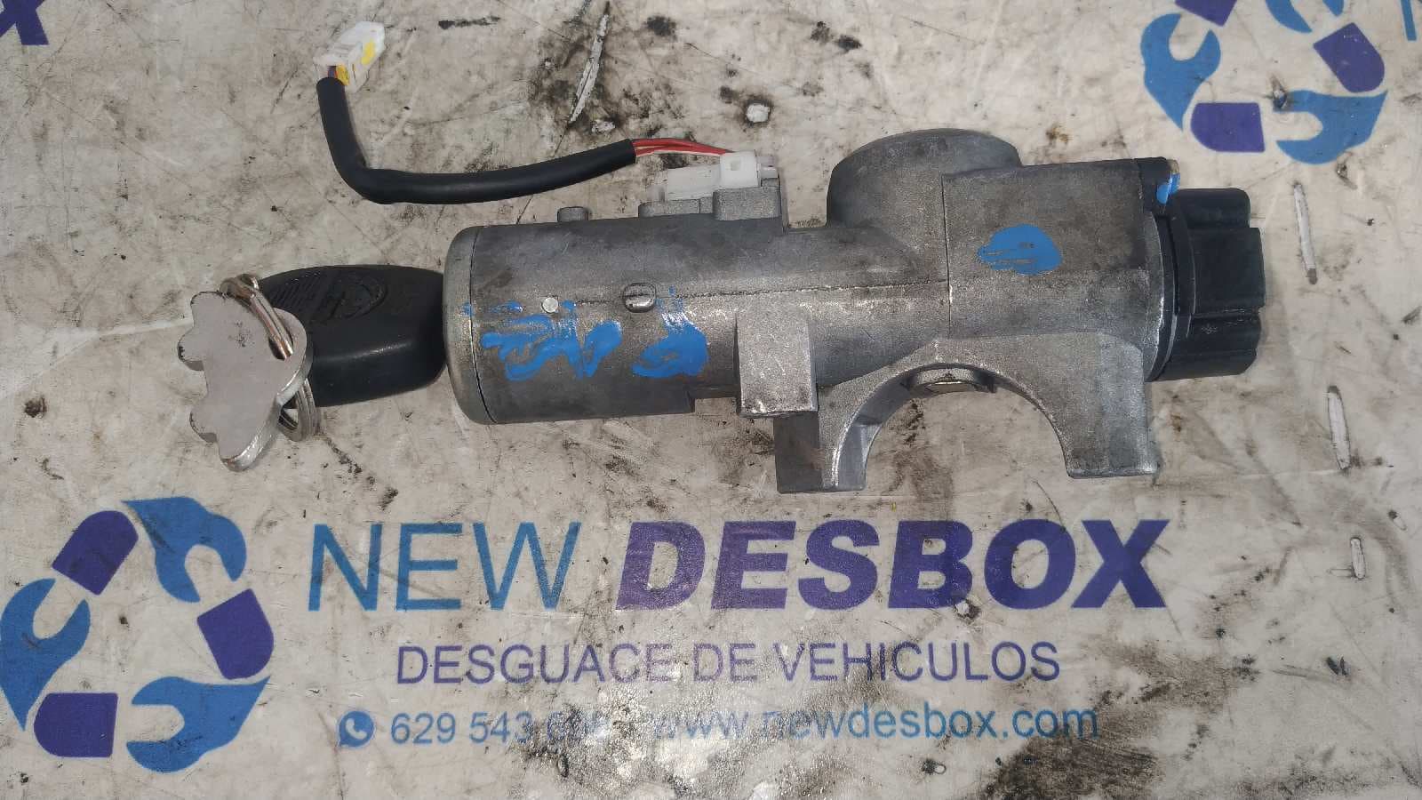 Recambio de CONMUTADOR DE ARRANQUE para NISSAN PRIMERA BERLINA (P12) 1.6 CAT QG16 referencia OEM IAM VALEO 8145   - AZUL 4