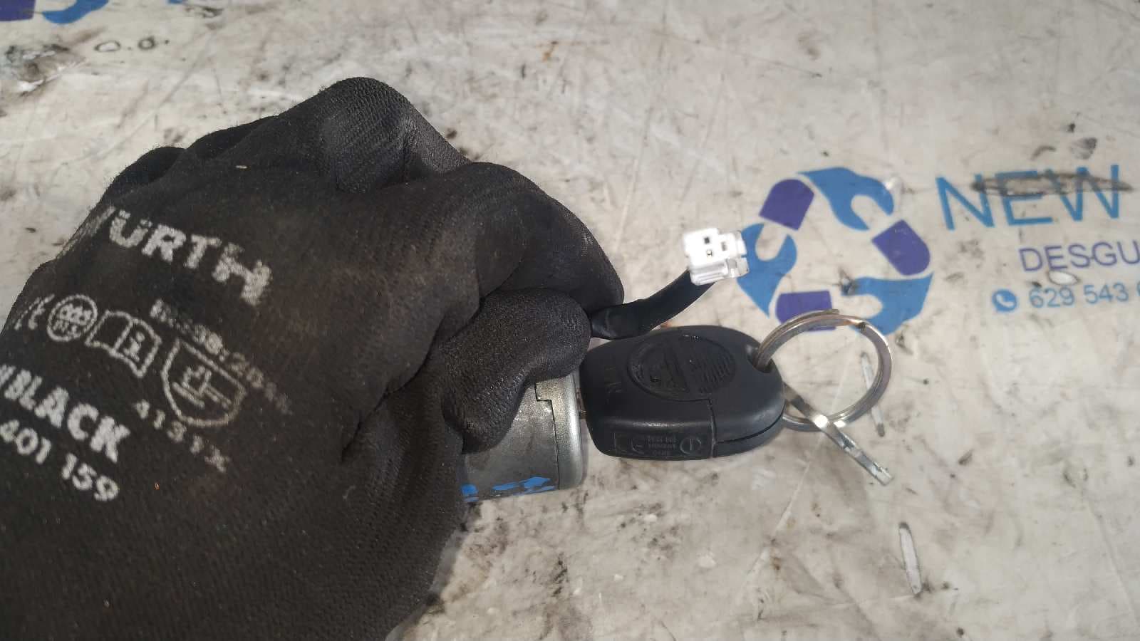Recambio de CONMUTADOR DE ARRANQUE para NISSAN PRIMERA BERLINA (P12) 1.6 CAT QG16 referencia OEM IAM VALEO 8145   - AZUL 5