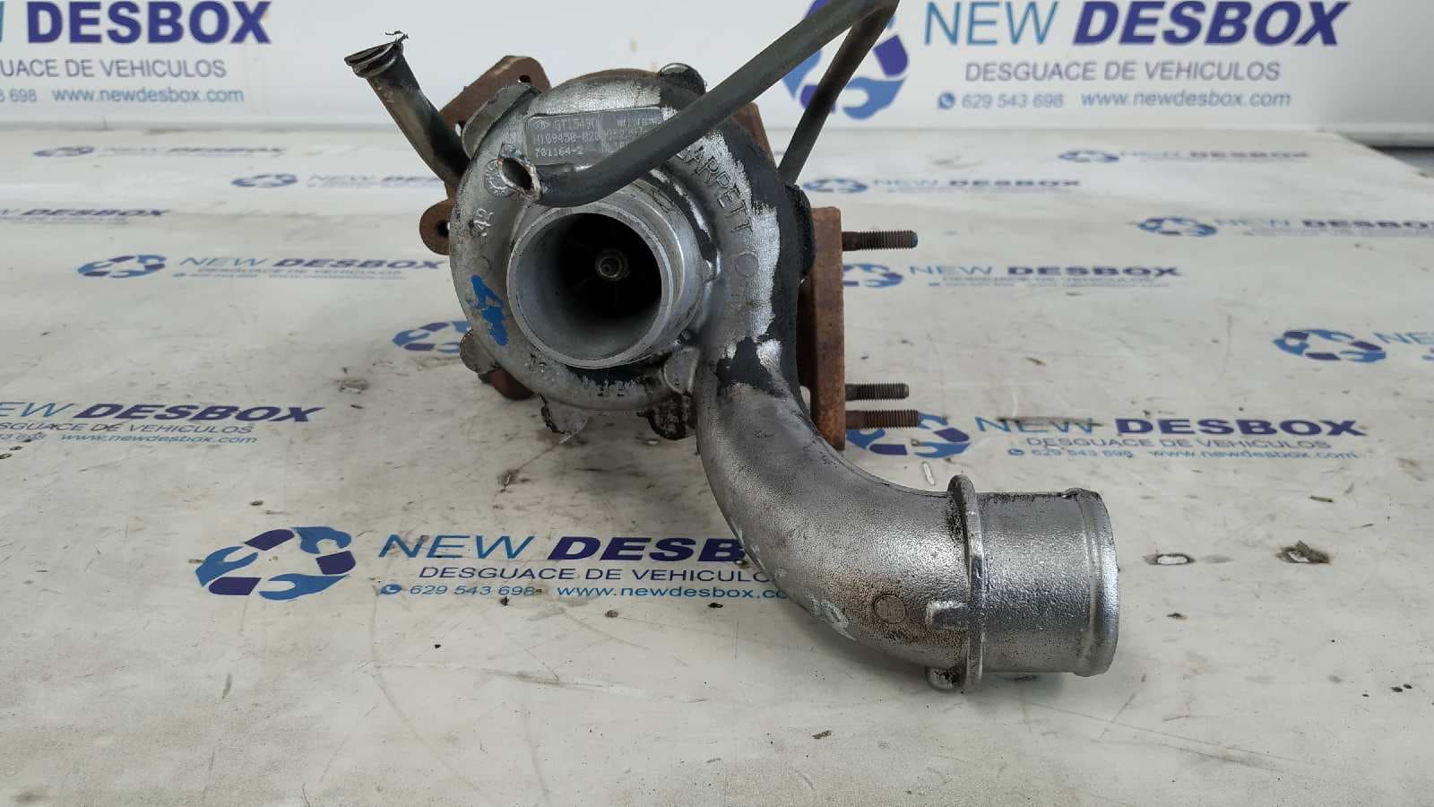 Recambio de TURBOCOMPRESOR para RENAULT ESPACE /GRAND ESPACE (JE0) 2.2 dCi Turbodiesel CAT G9T710 referencia OEM IAM 8200052297   - VERDE