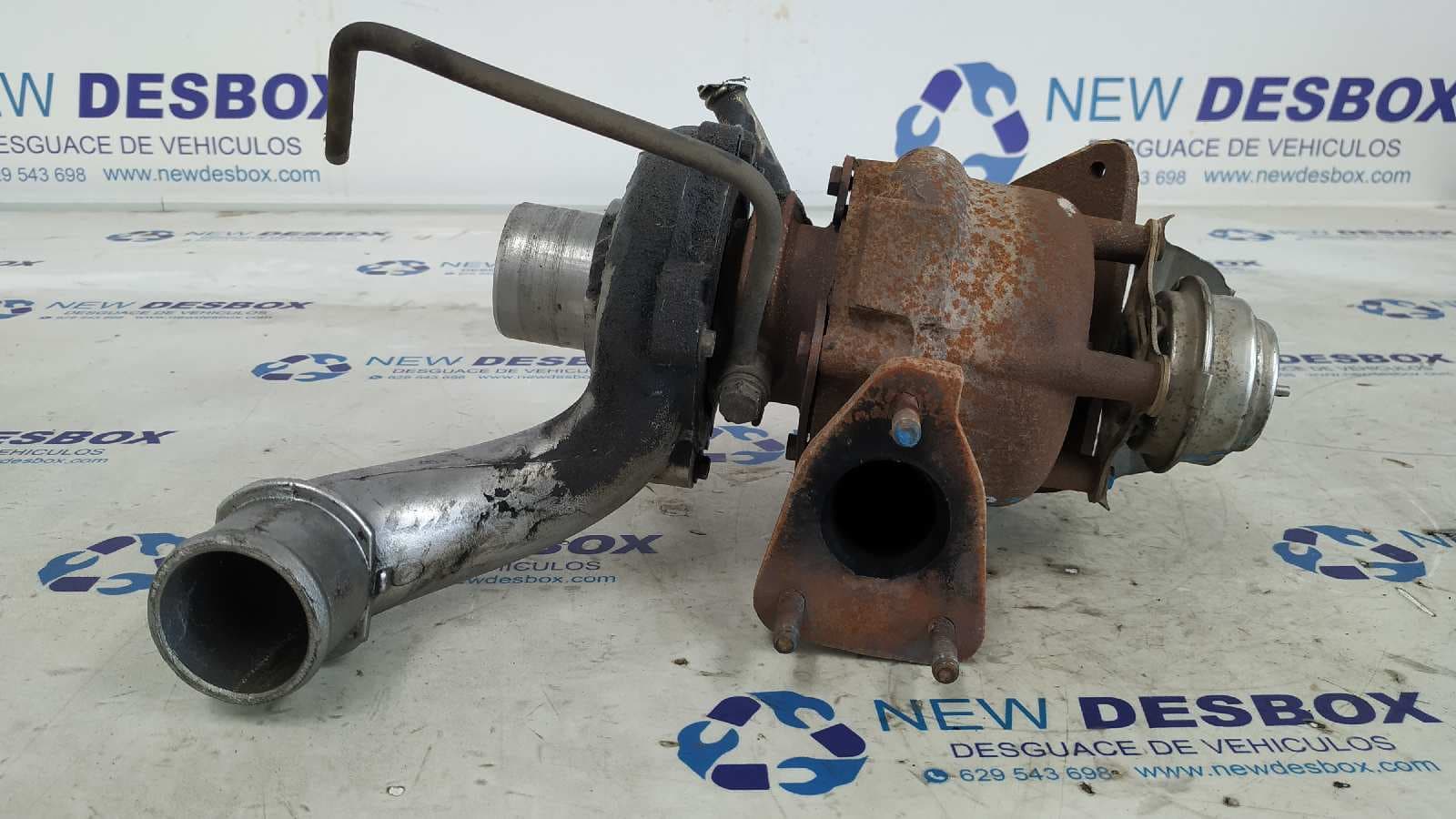 Recambio de TURBOCOMPRESOR para RENAULT ESPACE /GRAND ESPACE (JE0) 2.2 dCi Turbodiesel CAT G9T710 referencia OEM IAM 8200052297   - VERDE 5