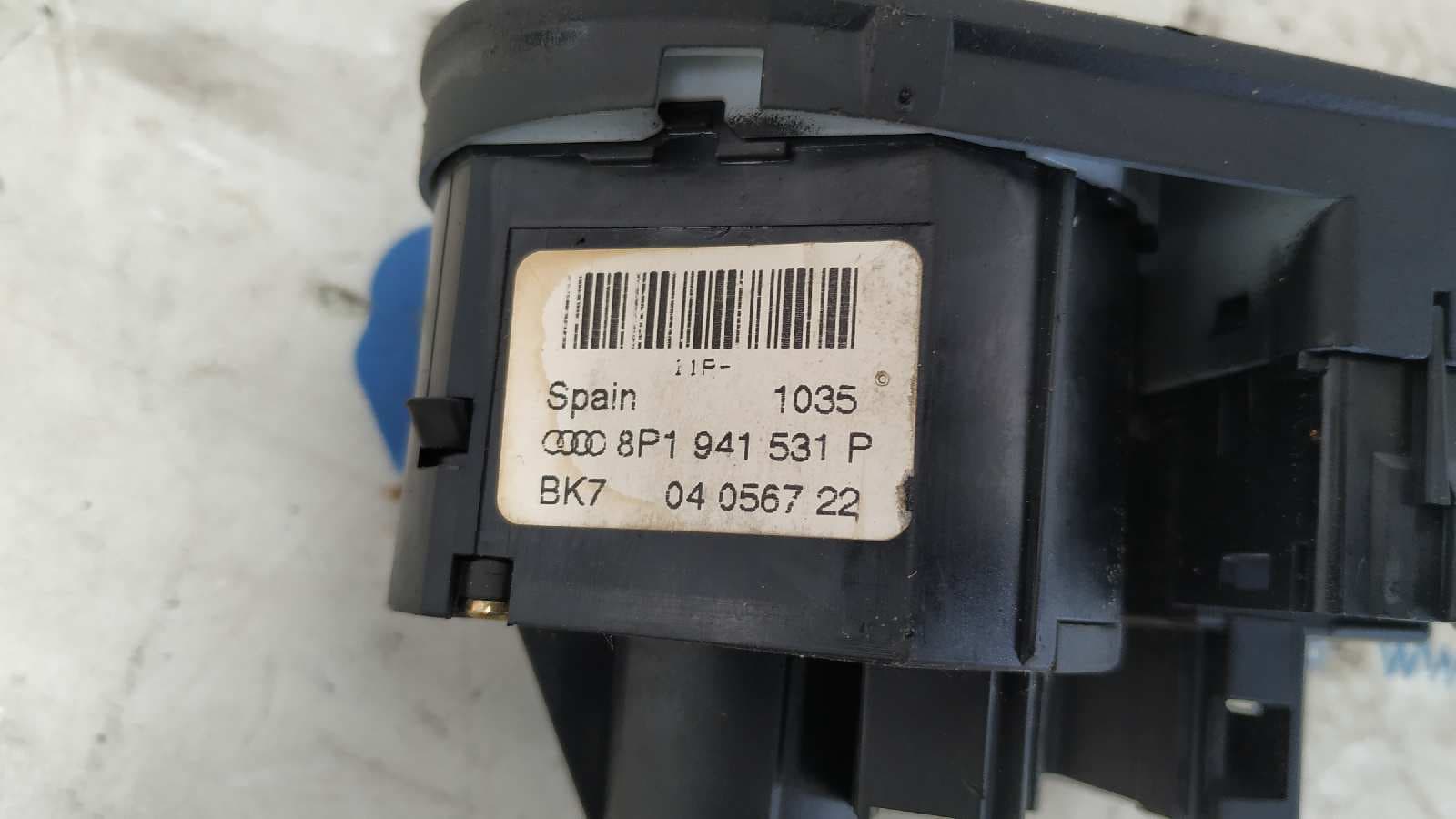Recambio de MANDO LUCES para AUDI A3 (8P) 2.0 TDI Attraction Quattro BKD referencia OEM IAM 8P1941531P   - NEGRO 5