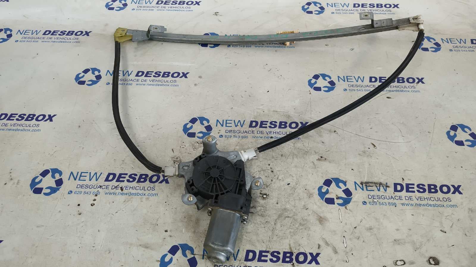 Recambio de ELEVALUNAS DELANTERO DERECHO para RENAULT SCENIC (JA..) 1.9 DTI Authentique F9Q744 referencia OEM IAM 114144   - VERDE