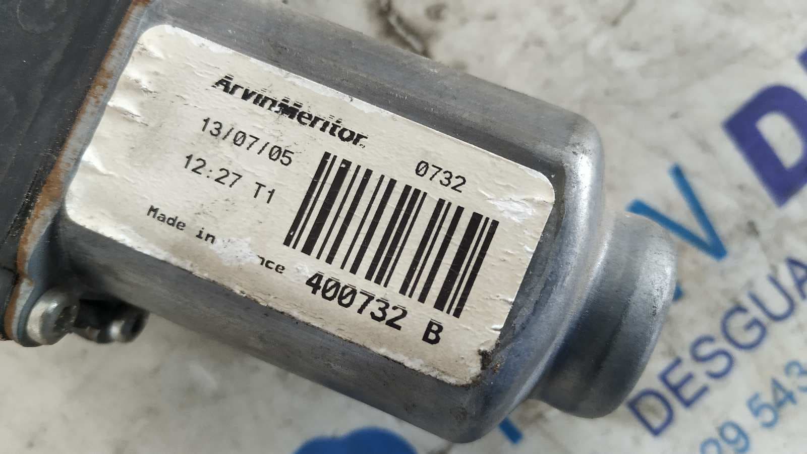 Recambio de ELEVALUNAS DELANTERO DERECHO para RENAULT SCENIC (JA..) 1.9 DTI Authentique F9Q744 referencia OEM IAM 114144   - VERDE 5