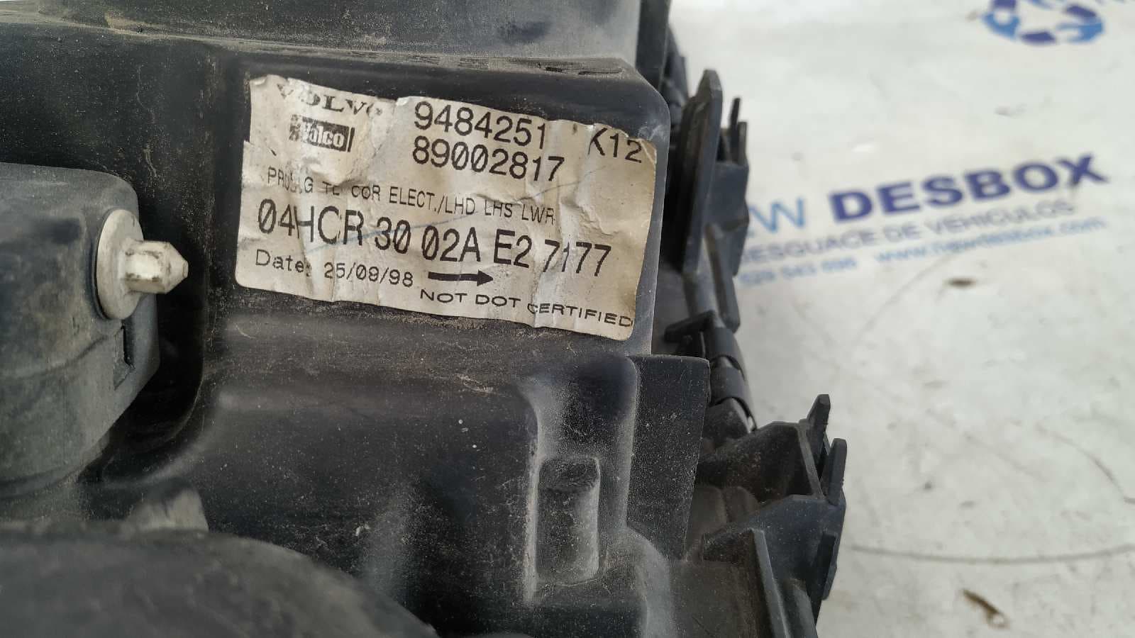 Recambio de FARO IZQUIERDO para VOLVO S80 BERLINA 2.8 Bi-Turbo CAT B6284T referencia OEM IAM    - AZUL 2