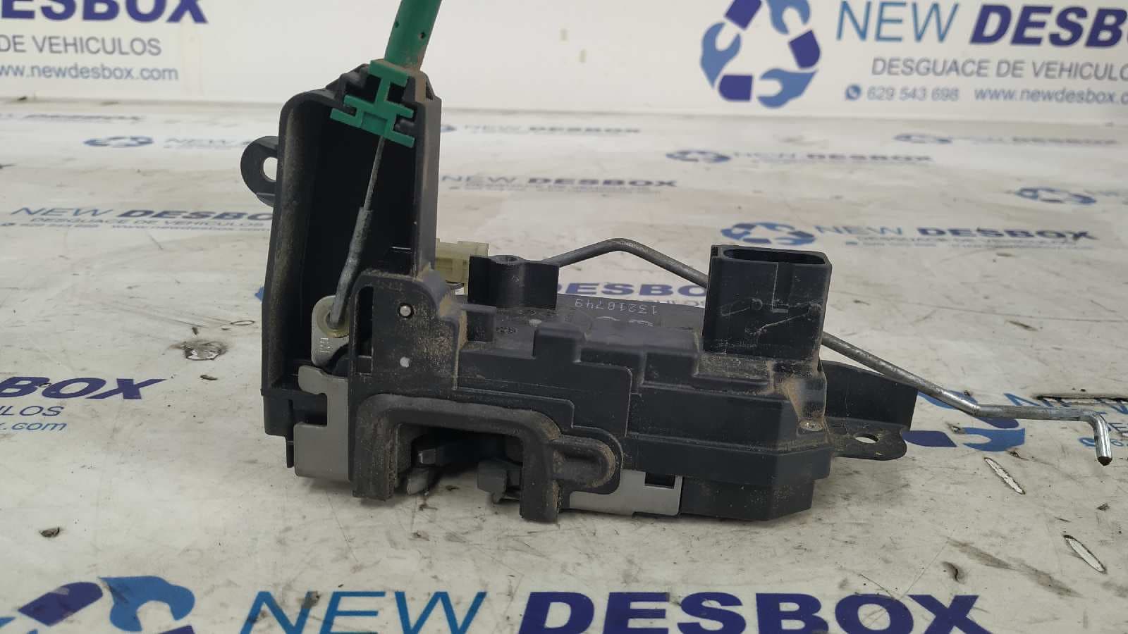 Recambio de CERRADURA PUERTA DELANTERA DERECHA para OPEL ASTRA H BER. 1.6 16V CAT Z16XER referencia OEM IAM 13210749   - ROJO 2