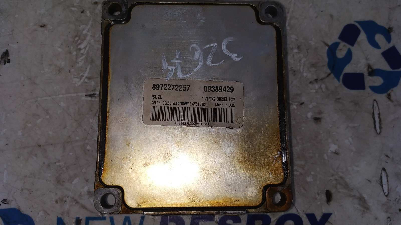 Recambio de CENTRALITA MOTOR UCE para OPEL CORSA C Y17DT referencia OEM IAM 09389429   - AZUL 2