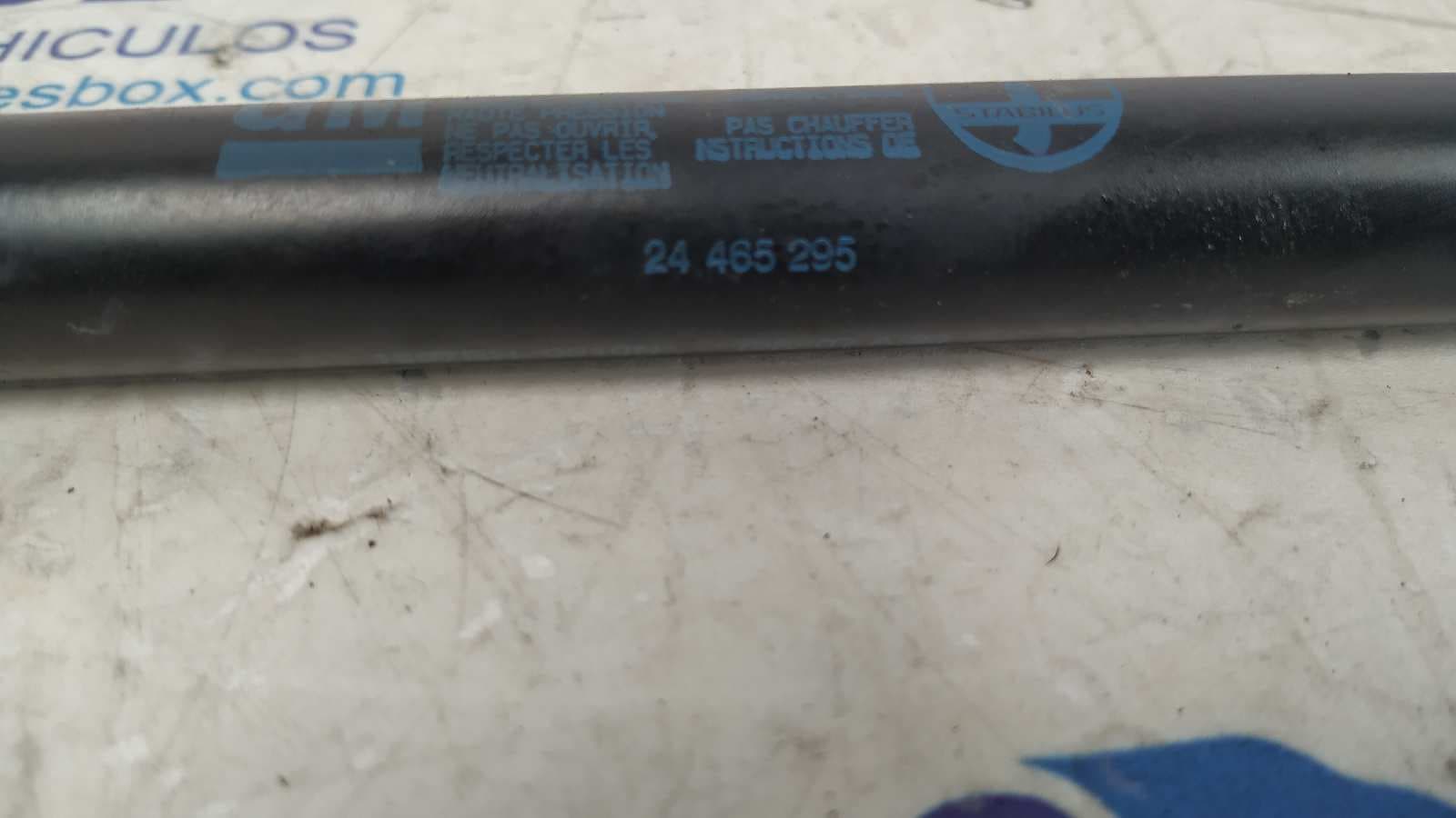 Recambio de AMORTIGUADORES CAPO para OPEL ASTRA H BER. 1.6 16V CAT Z16XER referencia OEM IAM 24465295   - ROJO 2