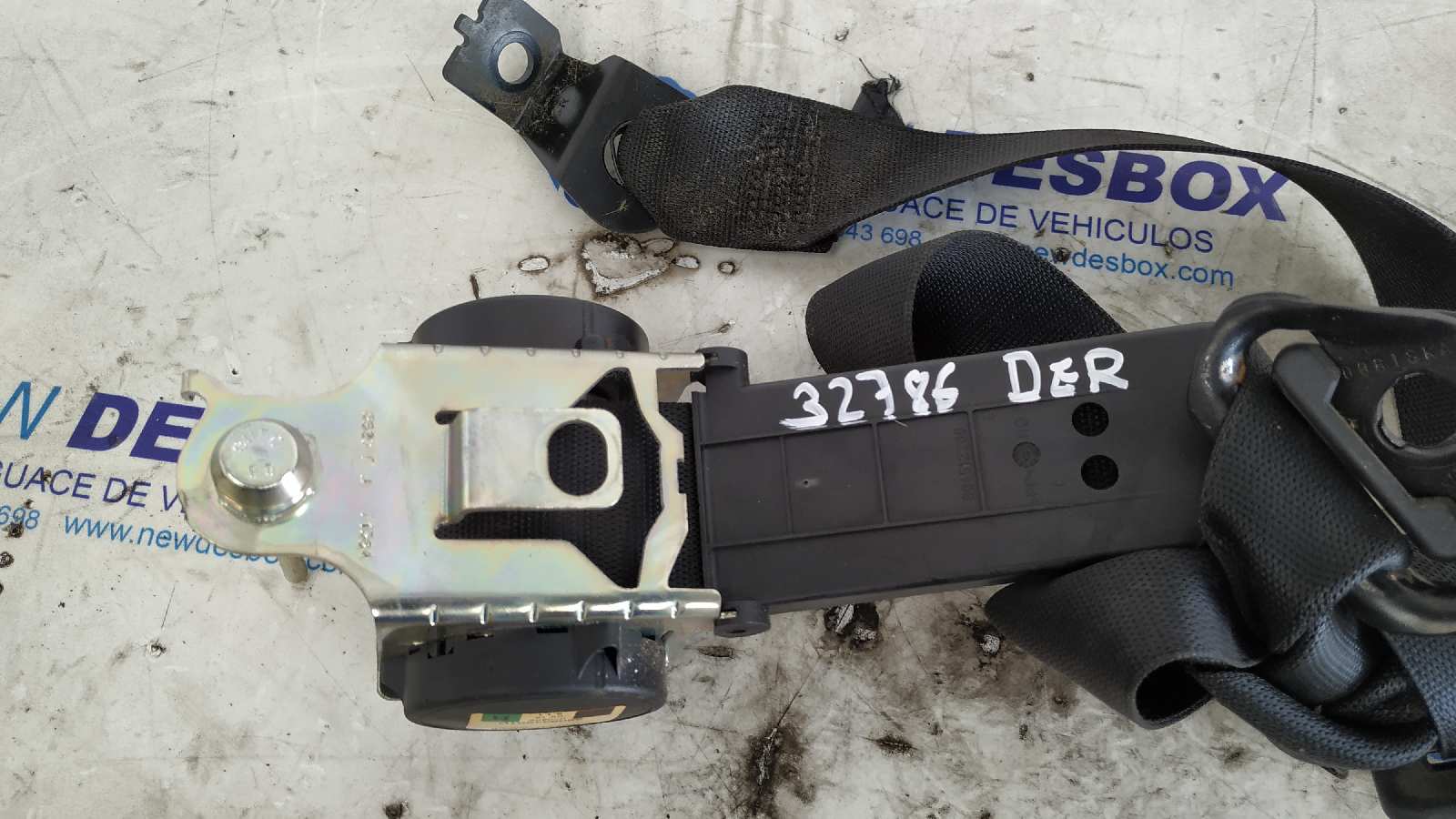 Recambio de CINTURON DELANTERO DERECHO para OPEL ASTRA H BER. Z17DTH referencia OEM IAM 560834801D   - GRIS 4