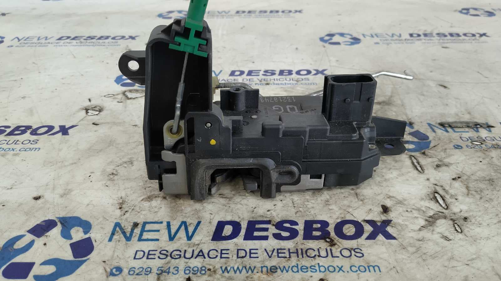 Recambio de CERRADURA PUERTA DELANTERA DERECHA para OPEL ASTRA H BER. 1.7 16V CDTI Z17DTH referencia OEM IAM 13210749   - GRIS 2