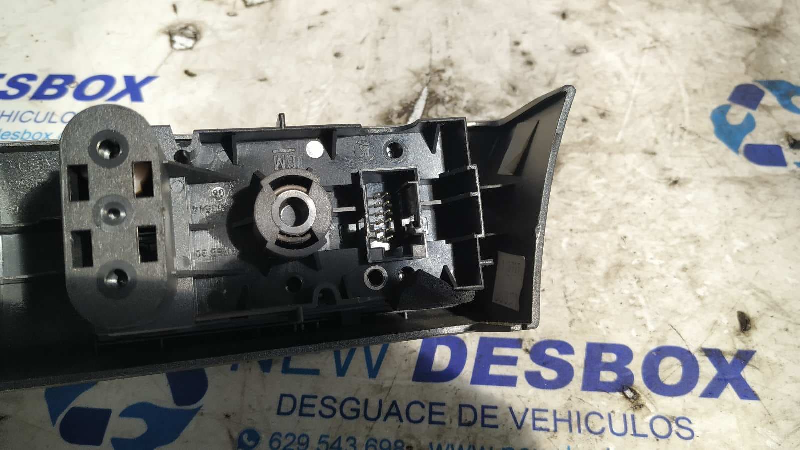 Recambio de MANDO LUCES para OPEL ASTRA H BER. 1.7 16V CDTI Z17DTH referencia OEM IAM 13100128   - GRIS 2