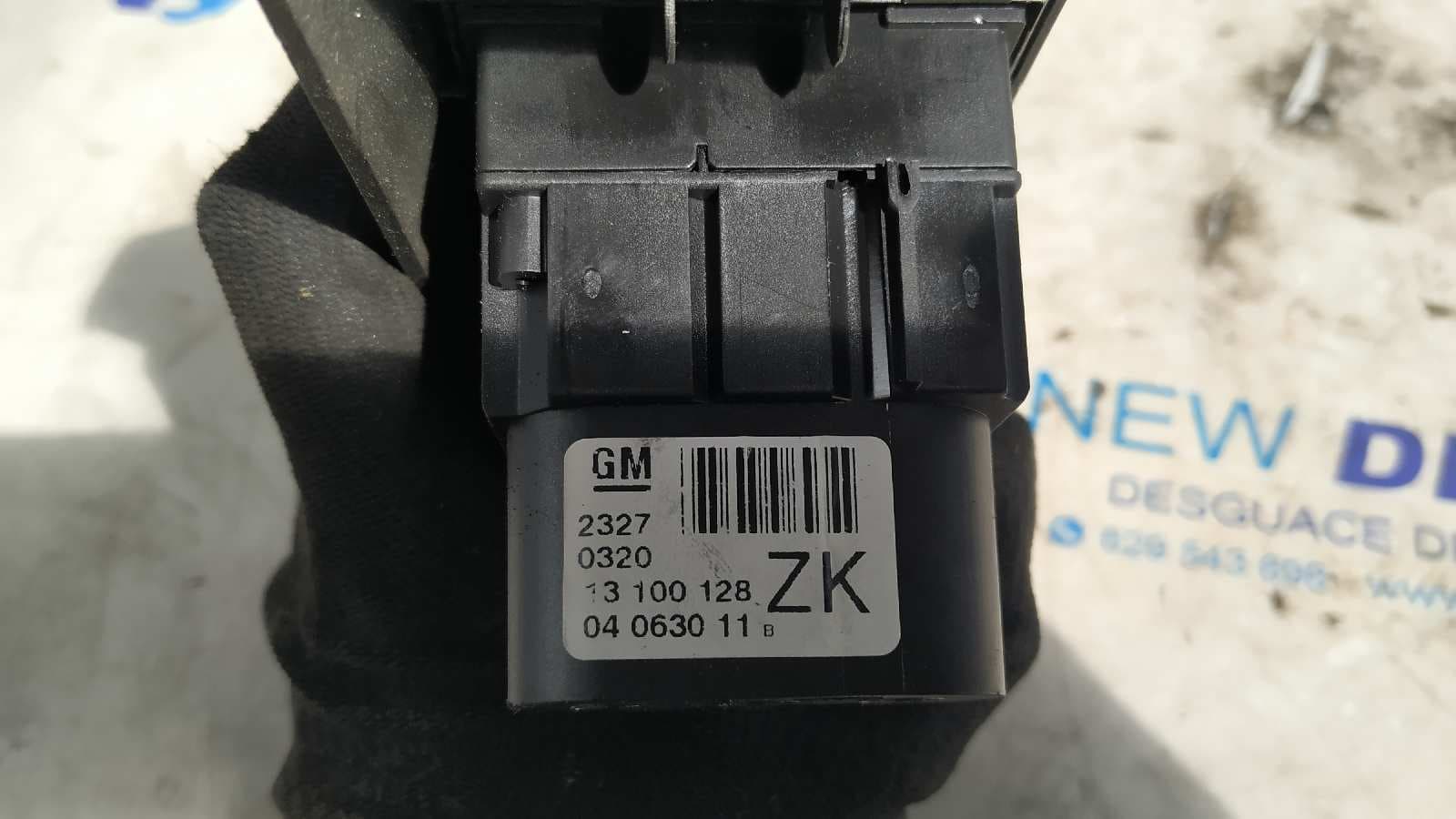 Recambio de MANDO LUCES para OPEL ASTRA H BER. 1.7 16V CDTI Z17DTH referencia OEM IAM 13100128   - GRIS 4