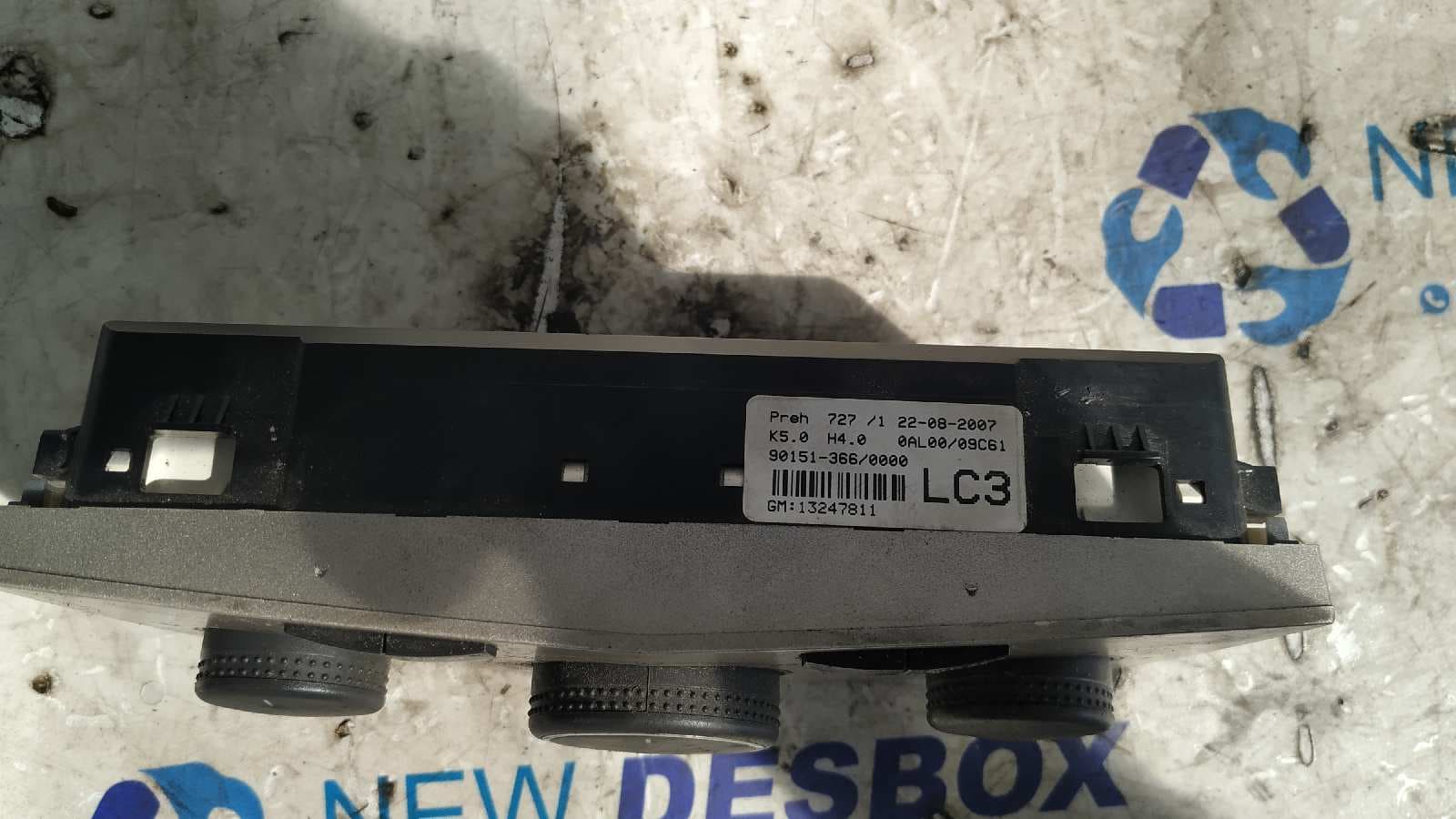 Recambio de MANDO CLIMATIZADOR para OPEL ASTRA H BER. Z17DTH referencia OEM IAM 13247811   - GRIS 4