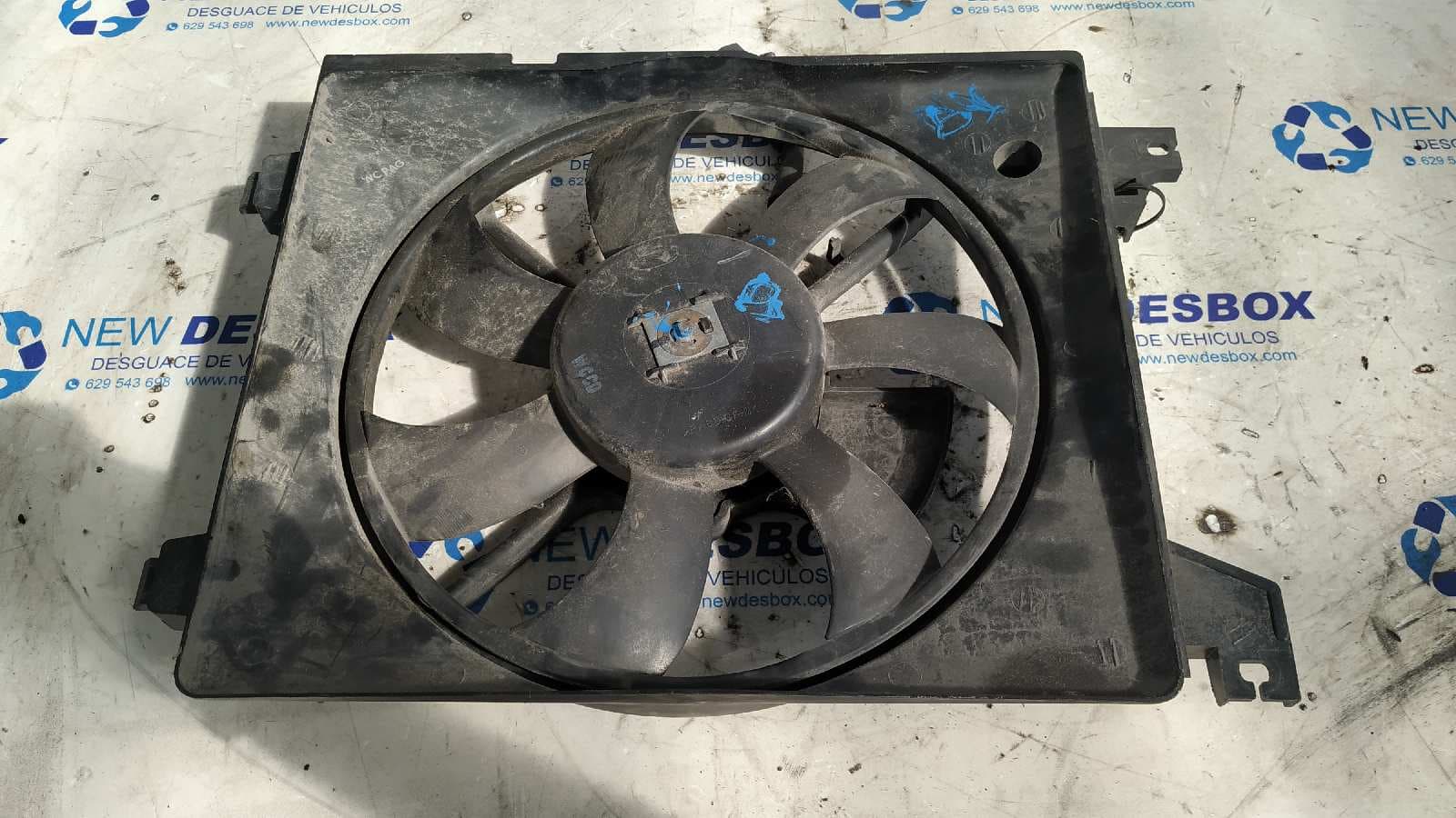 Recambio de ELECTROVENTILADOR para HYUNDAI ELANTRA (XD) 2.0 CRDi CAT D4EA referencia OEM IAM 977302DXXX   - GRANATE 3
