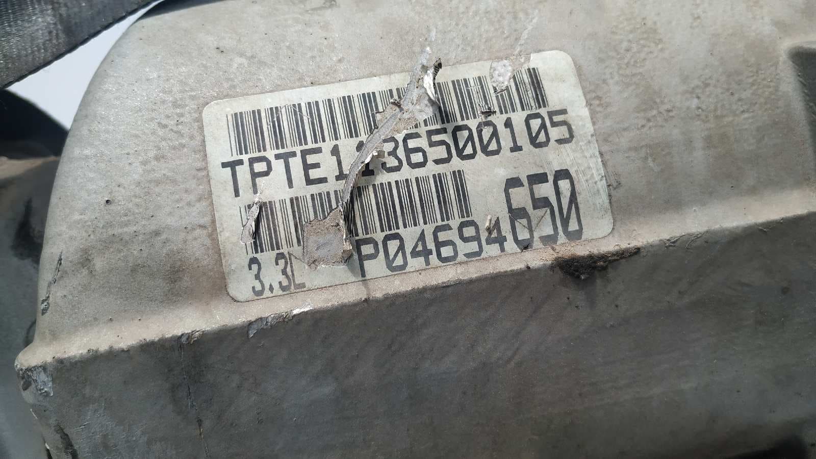 Recambio de MOTOR para CHRYSLER VOYAGER (ES) 3.3 LE Grand Voyager 3.3 referencia OEM IAM 3.3   - NEGRA 2