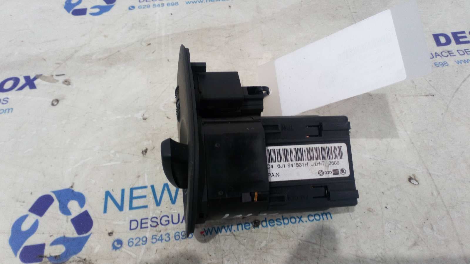 Recambio de MANDO LUCES para SEAT IBIZA (6J5) referencia OEM IAM 6J1941531H-T2609 3