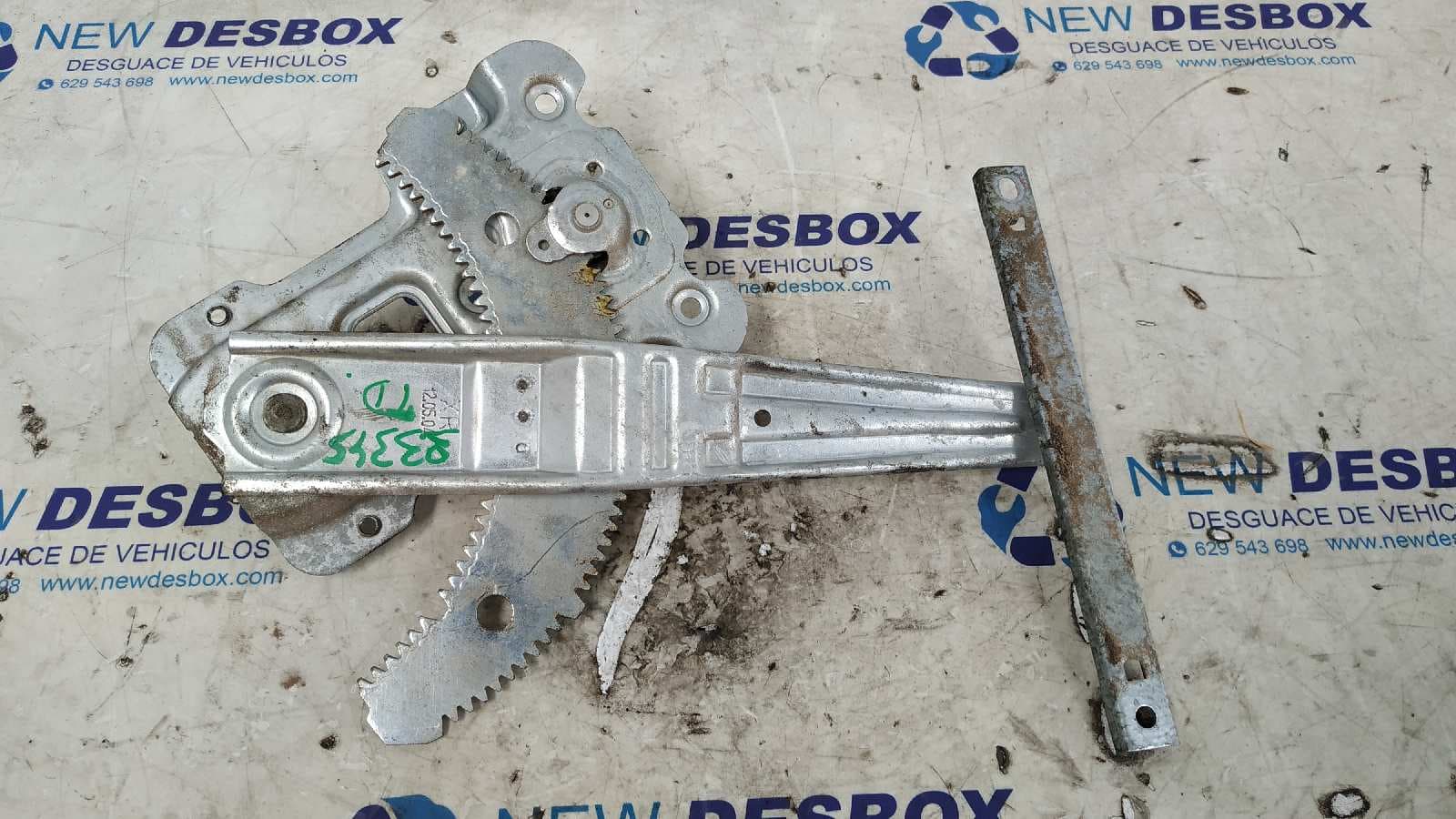 Recambio de ELEVALUNAS TRASERO DERECHO para NISSAN MICRA (K12E) 25 Aniversario CR12DE referencia OEM IAM    - BLANCO 2