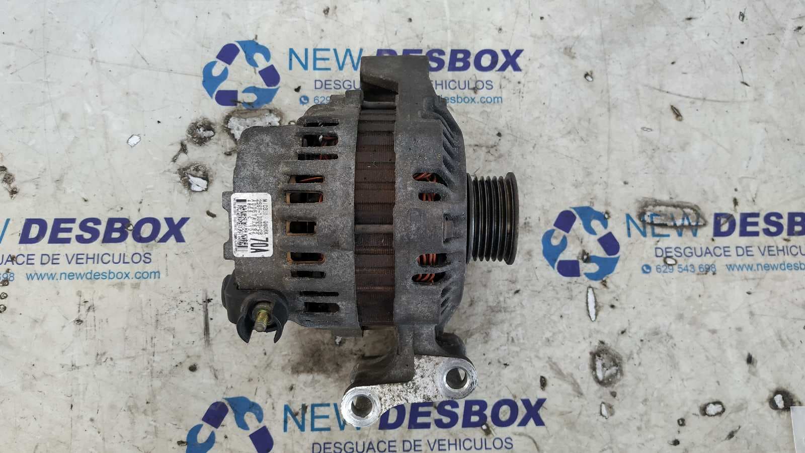 Recambio de ALTERNADOR para FORD FIESTA (CBK) FXJB referencia OEM IAM 2S6T10300CB   - PLATA 4