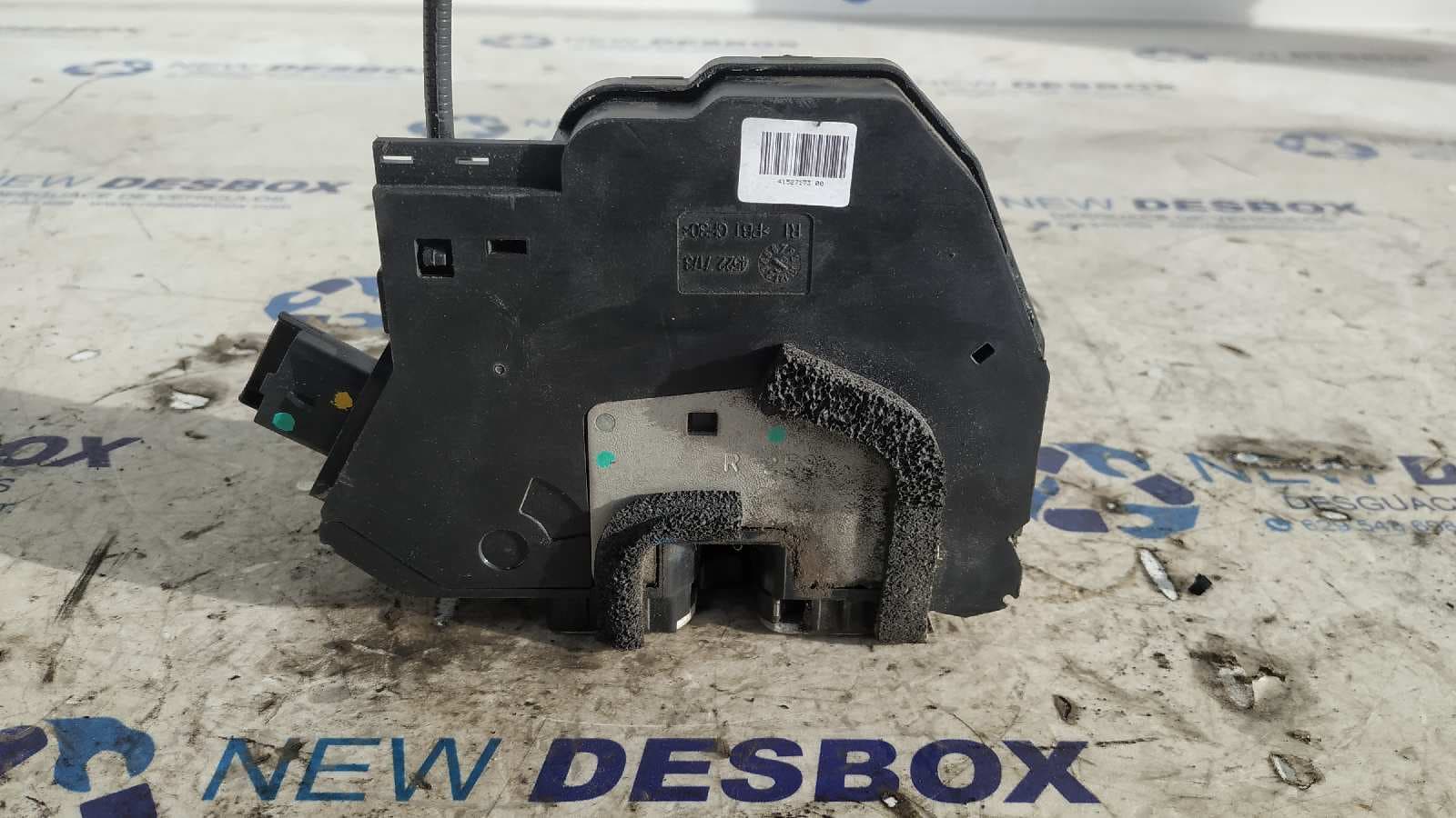 Recambio de CERRADURA PUERTA DELANTERA DERECHA para RENAULT FLUENCE Dynamique K9KG8 referencia OEM IAM 805020022R   - BLANCO 2