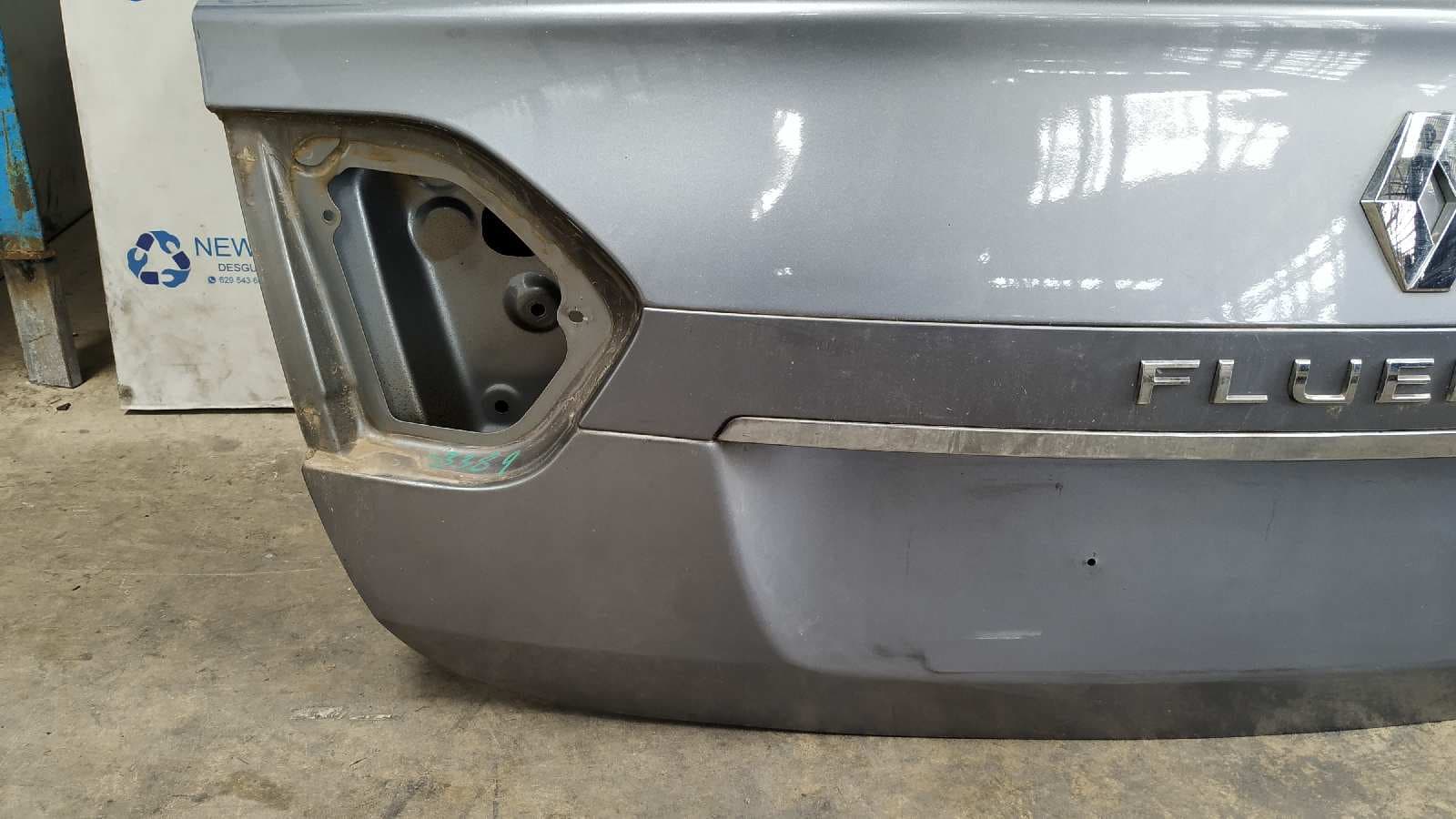 Recambio de PORTON TRASERO para RENAULT FLUENCE Dynamique K9KG8 referencia OEM IAM    - BLANCO 5