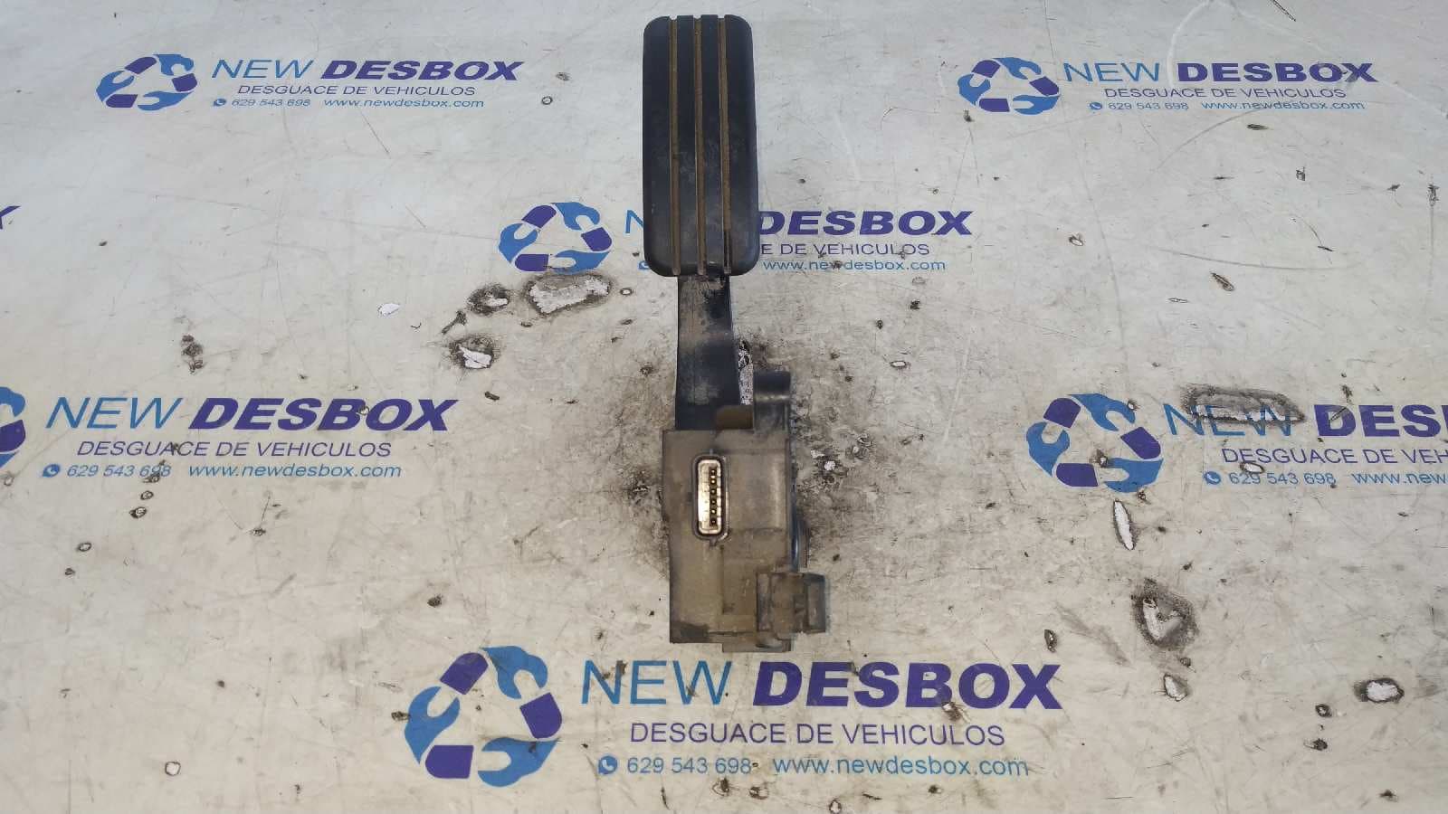 Recambio de POTENCIOMETRO PEDAL para RENAULT FLUENCE Dynamique K9KG8 referencia OEM IAM 180100024R   - BLANCO