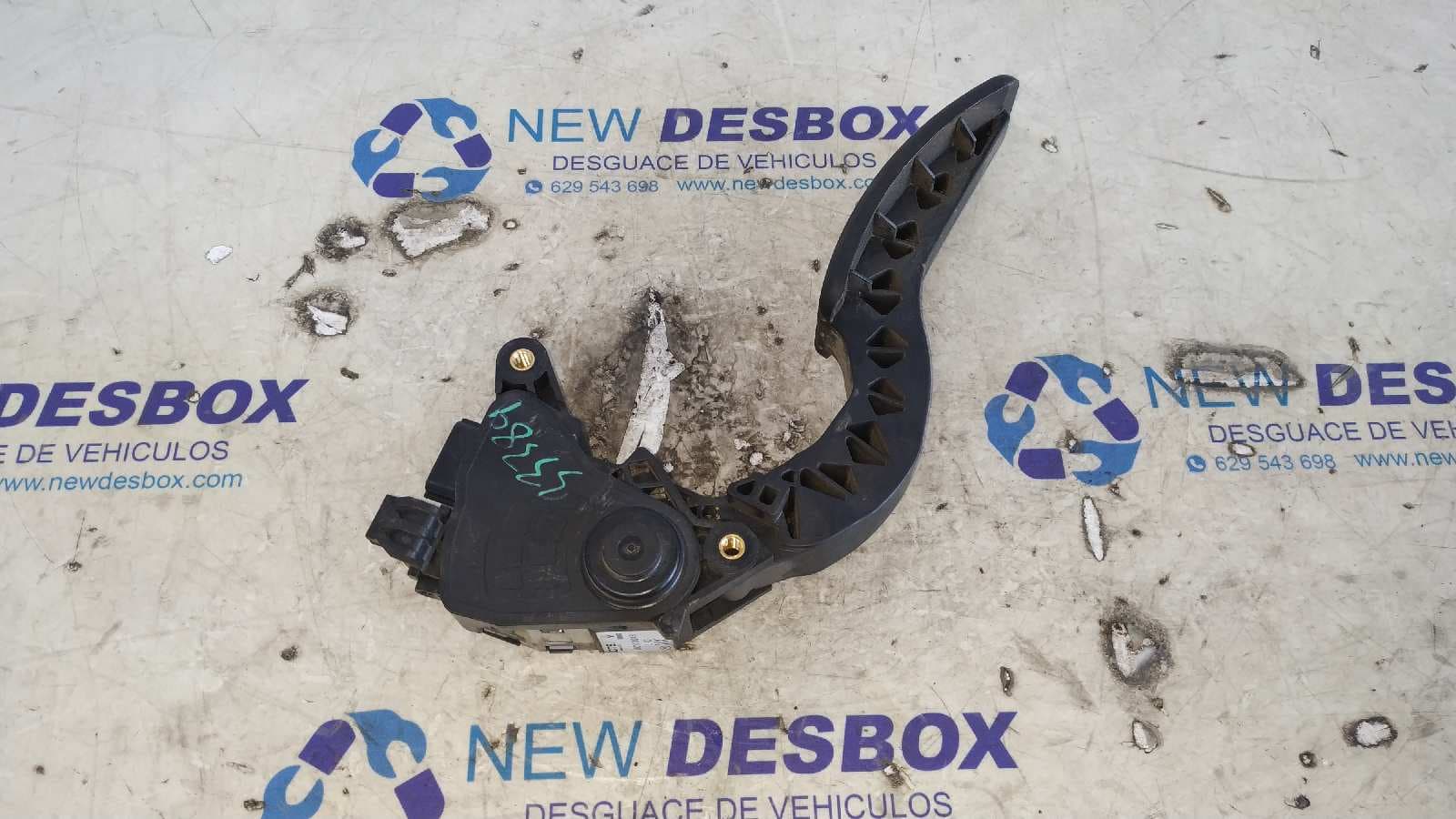 Recambio de POTENCIOMETRO PEDAL para RENAULT FLUENCE Dynamique K9KG8 referencia OEM IAM 180100024R   - BLANCO 3