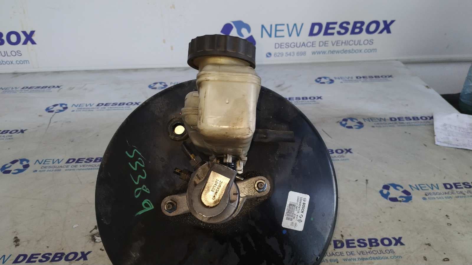 Recambio de BOMBA FRENO para RENAULT FLUENCE Dynamique K9KG8 referencia OEM IAM 0204258391   - BLANCO