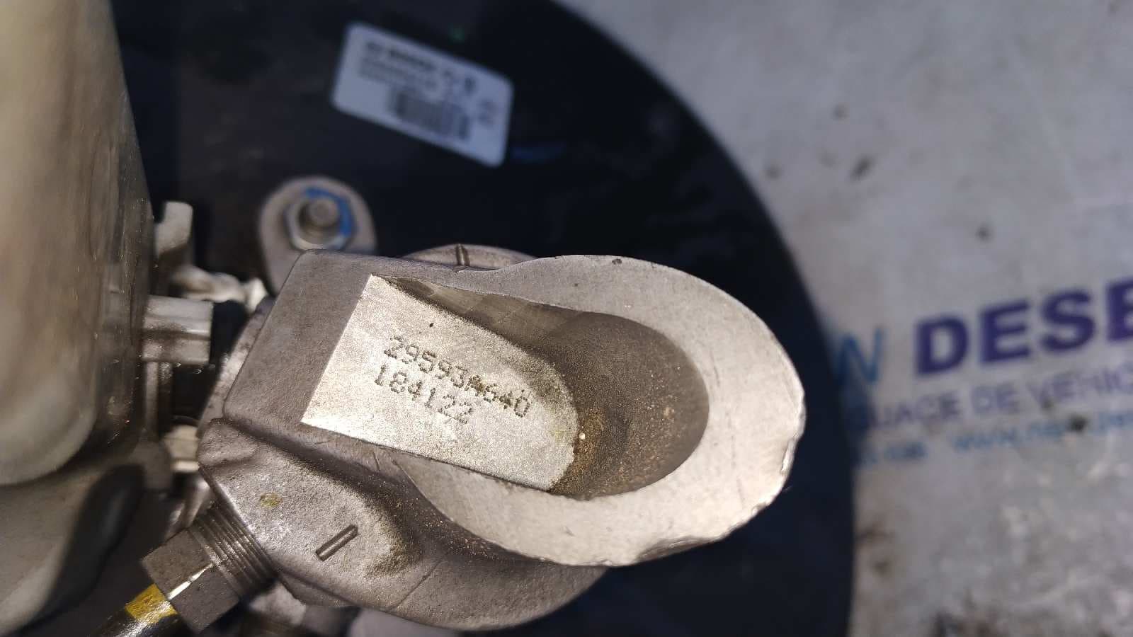 Recambio de BOMBA FRENO para RENAULT FLUENCE Dynamique K9KG8 referencia OEM IAM 0204258391   - BLANCO 3