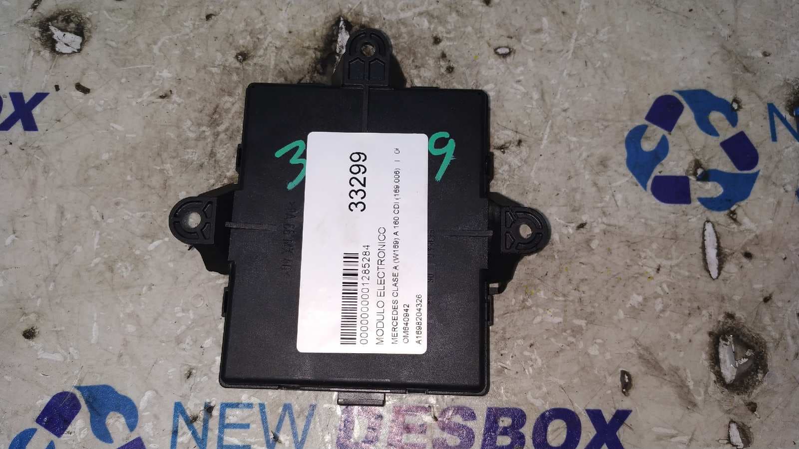 Recambio de MODULO ELECTRONICO para MERCEDES-BENZ CLASE A (W169) A 160 CDI (169.006) OM640942 referencia OEM IAM A1698204326   - AZUL 2