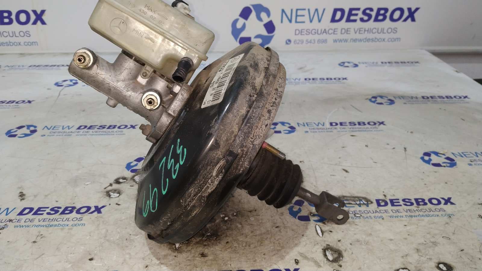 Recambio de SERVOFRENO para MERCEDES-BENZ CLASE A (W169) A 160 CDI (169.006) OM640942 referencia OEM IAM A1694300230   - AZUL 2