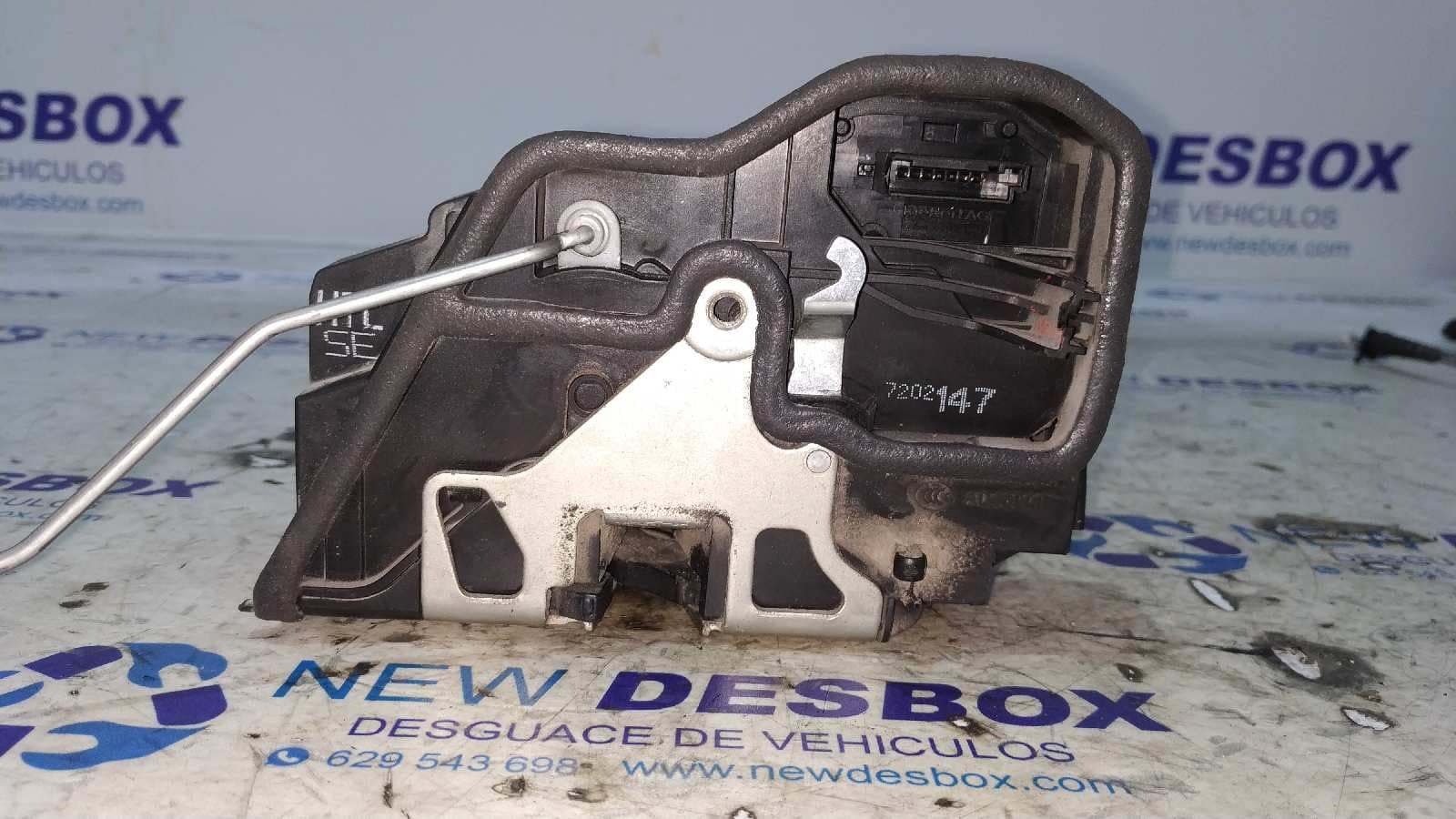 Recambio de CERRADURA PUERTA TRASERA IZQUIERDA para BMW X3 (E83) 2.0d M47N204D4 referencia OEM IAM 7202147   - AZUL 5