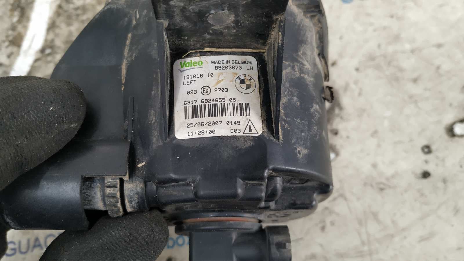 Recambio de FARO ANTINIEBLA IZQUIERDO para BMW X3 (E83) 2.0d M47N204D4 referencia OEM IAM 89203673   - AZUL 4