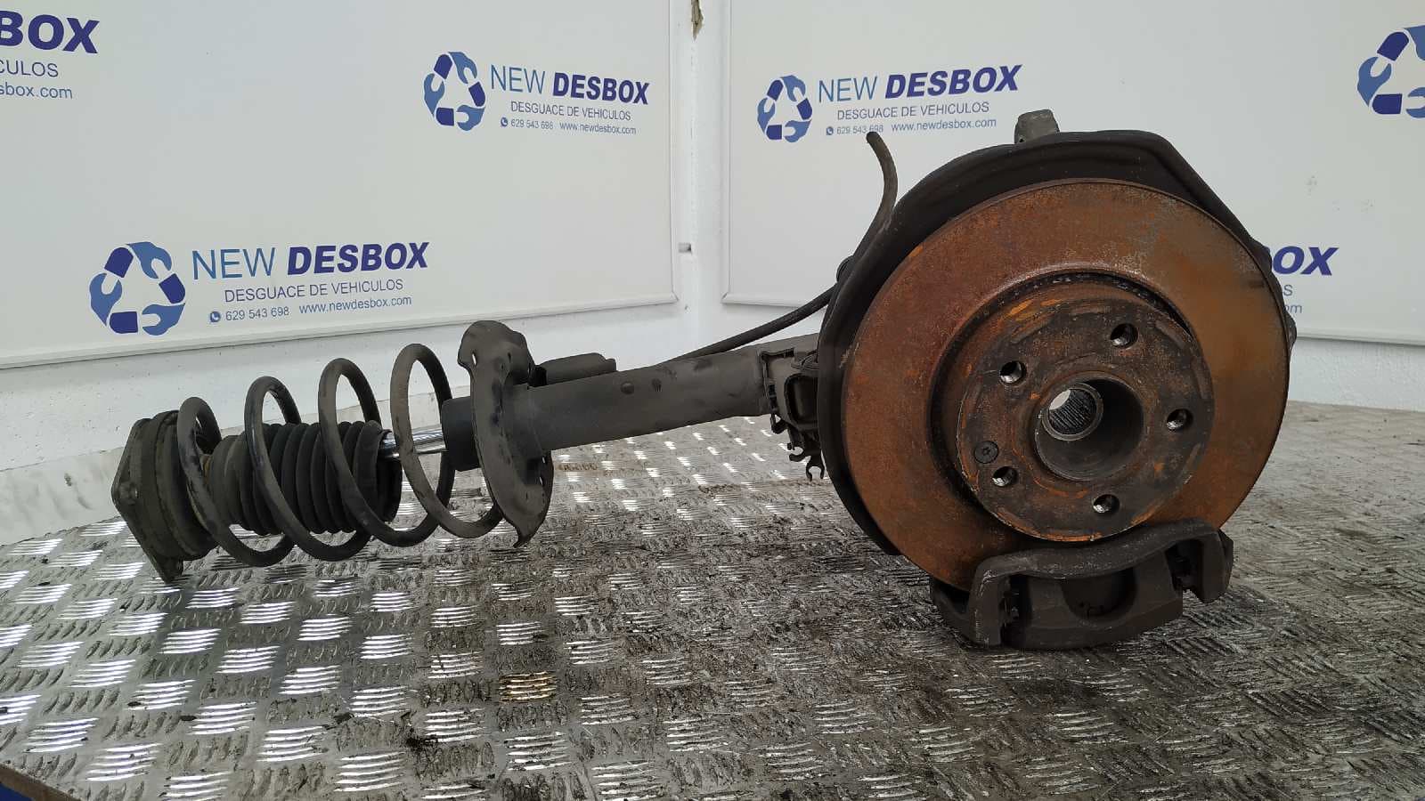 Recambio de MANGUETA DELANTERA IZQUIERDA para MERCEDES-BENZ CLASE A (W169) OM640942 referencia OEM IAM    - AZUL 2