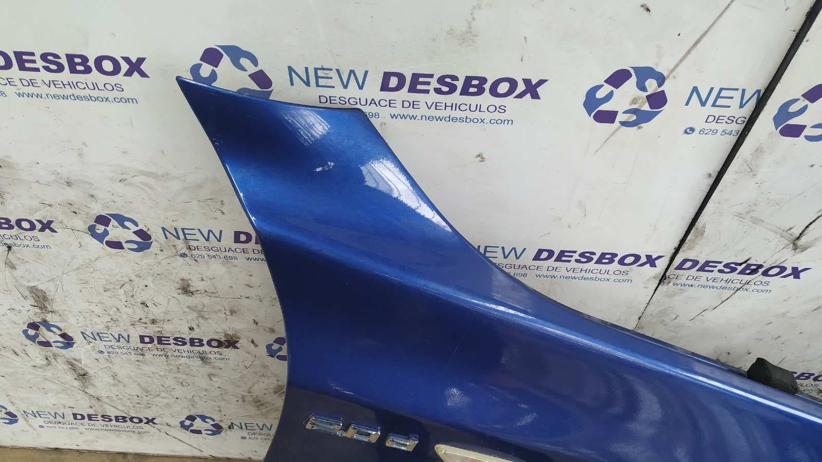 Recambio de ALETA DELANTERA DERECHA para BMW X3 (E83) M47N204D4 referencia OEM IAM 41353403736   - AZUL 2