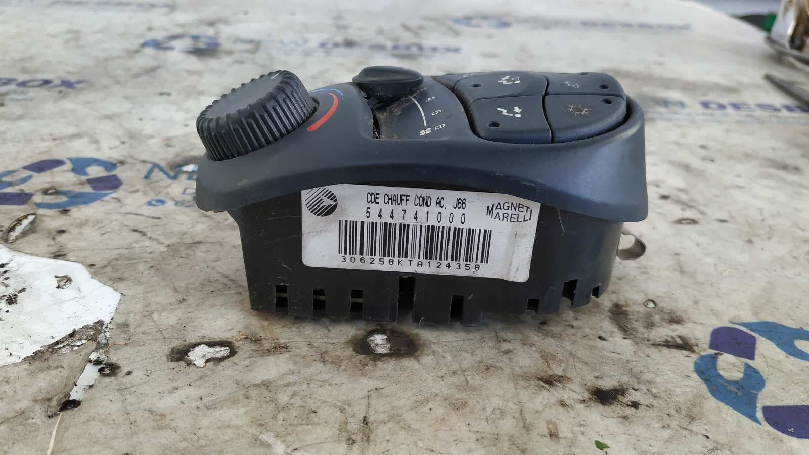 Recambio de MANDO CALEFACCION / AIRE ACONDICIONADO para RENAULT ESPACE /GRAND ESPACE (JE0) 2.0 CAT F3R referencia OEM IAM 544741000   - GRIS 4
