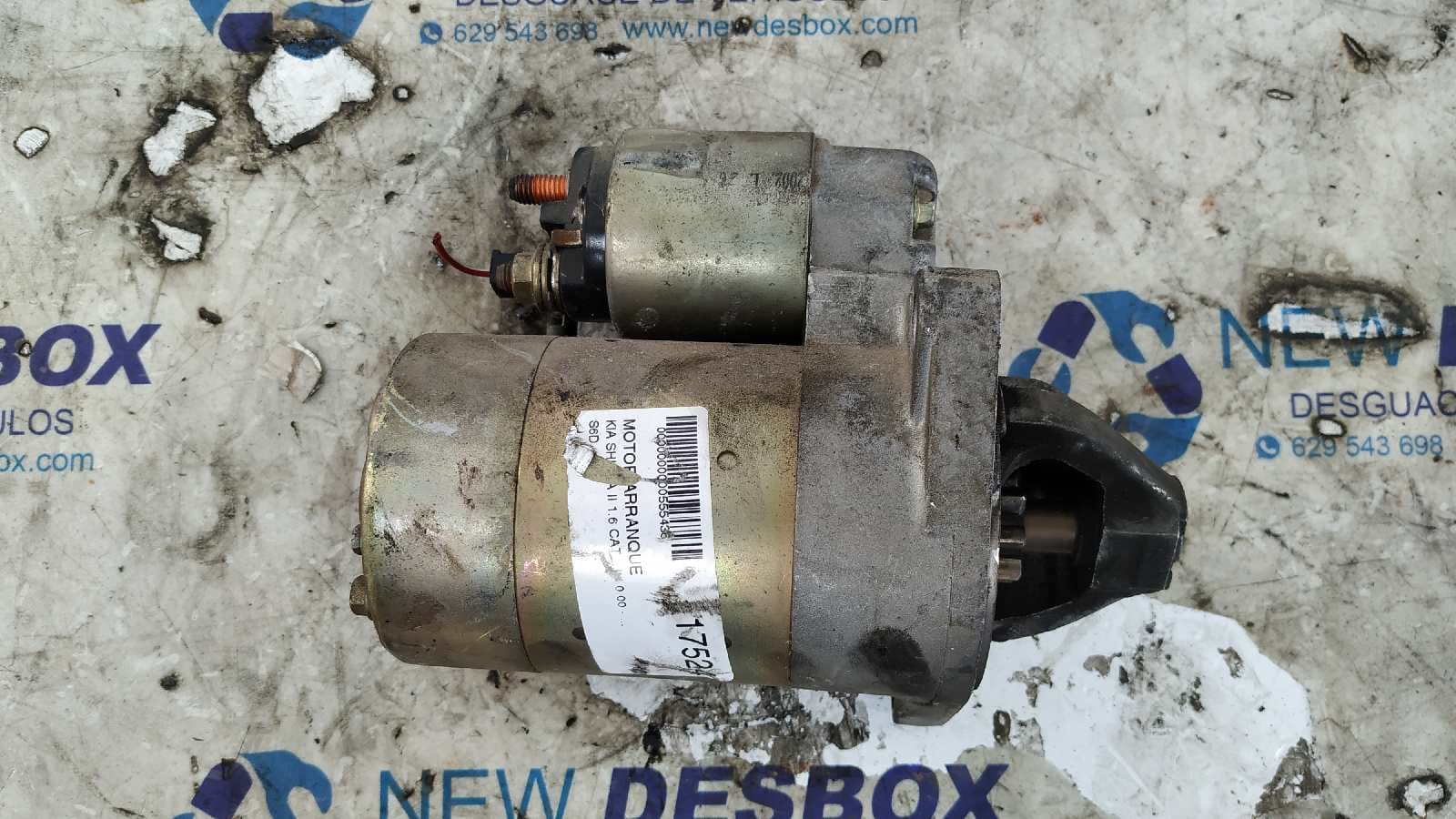 Recambio de MOTOR ARRANQUE para KIA SHUMA II 1.6 CAT S6D        referencia OEM IAM 0K32618400   - GRIS 5
