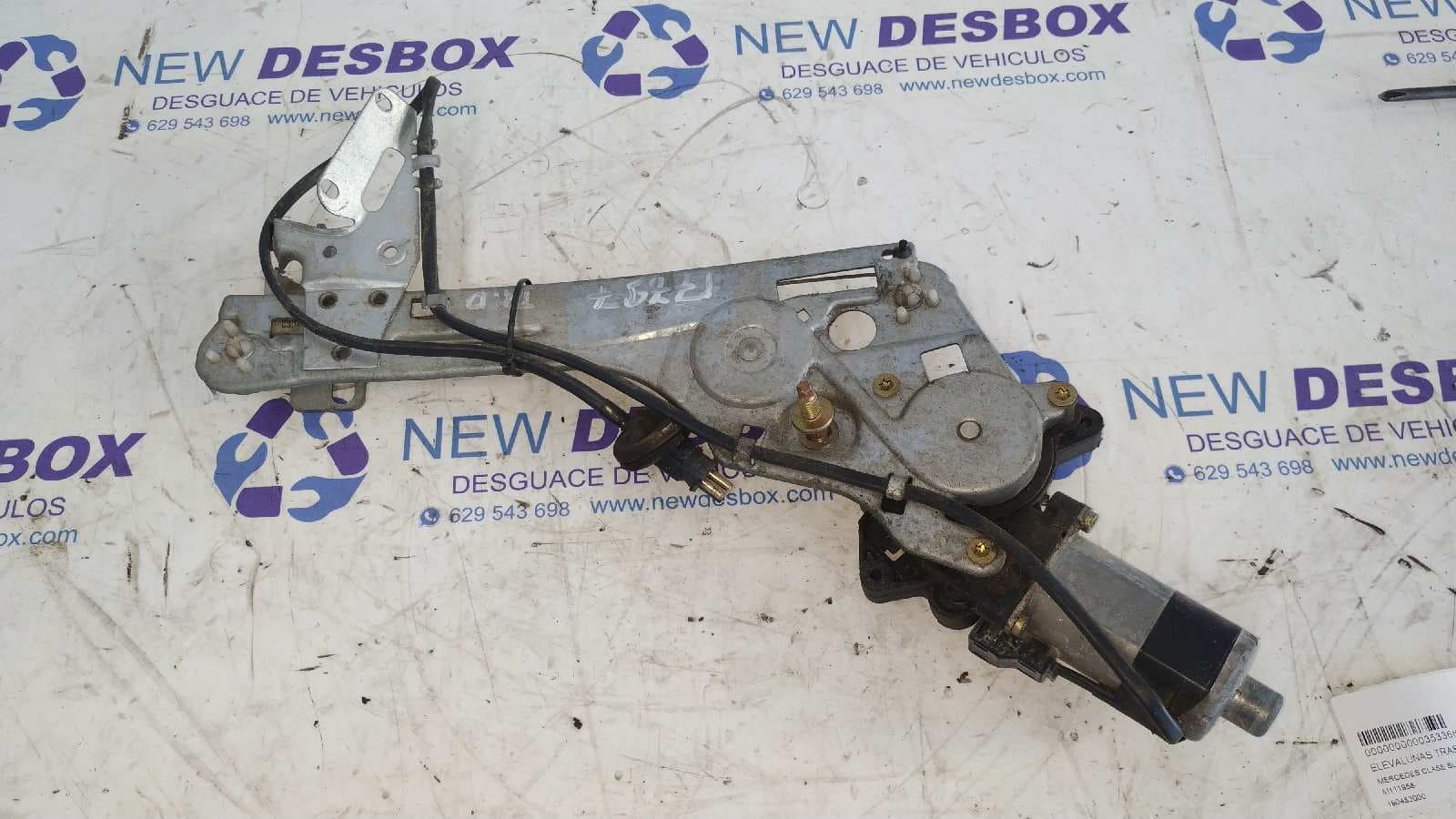 Recambio de ELEVALUNAS TRASERO DERECHO para MERCEDES-BENZ CLASE SLK (W170) ROADSTER 230 Compressor (170.447) M111973 referencia OEM IAM    - AZUL 2