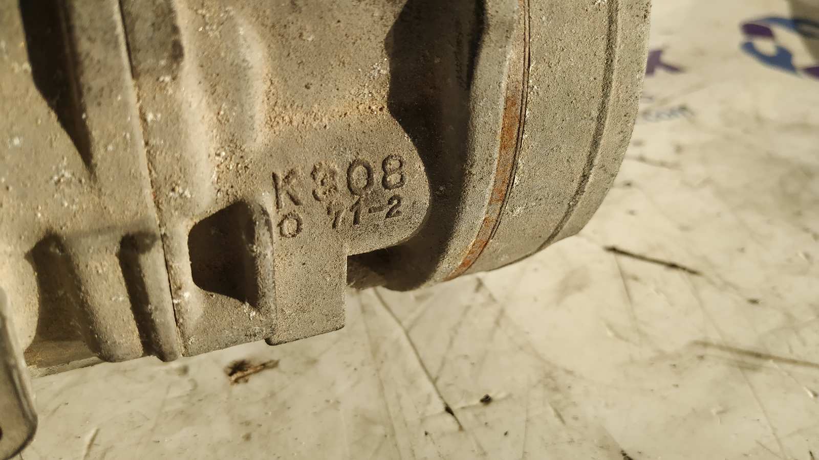 Recambio de COMPRESOR AIRE ACONDICIONADO para FIAT GRANDE PUNTO (199) 350A1000 referencia OEM IAM    - GRIS PLATA 4